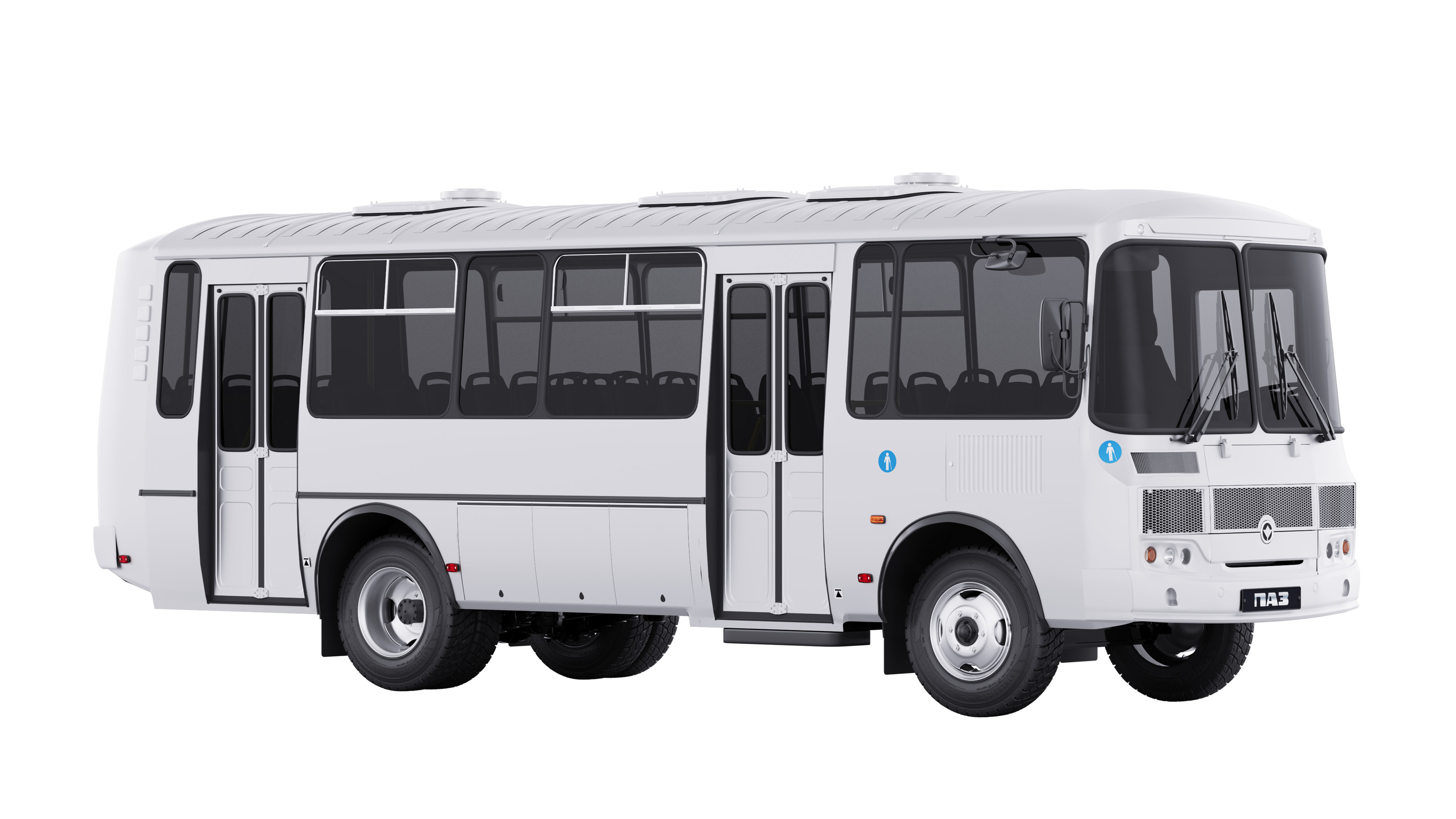 3D визуализация автобуса ПАЗ — Изображение №2 — Иллюстрация, 3D на Dprofile