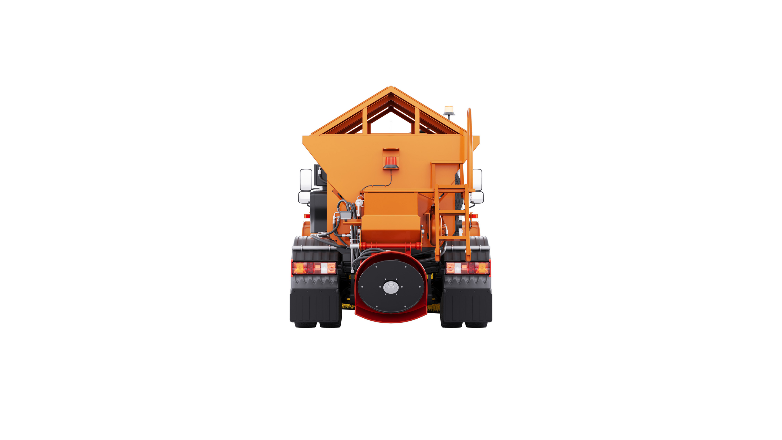 3D визуализация снегоуборочной автотехники — Изображение №13 — Иллюстрация, 3D на Dprofile