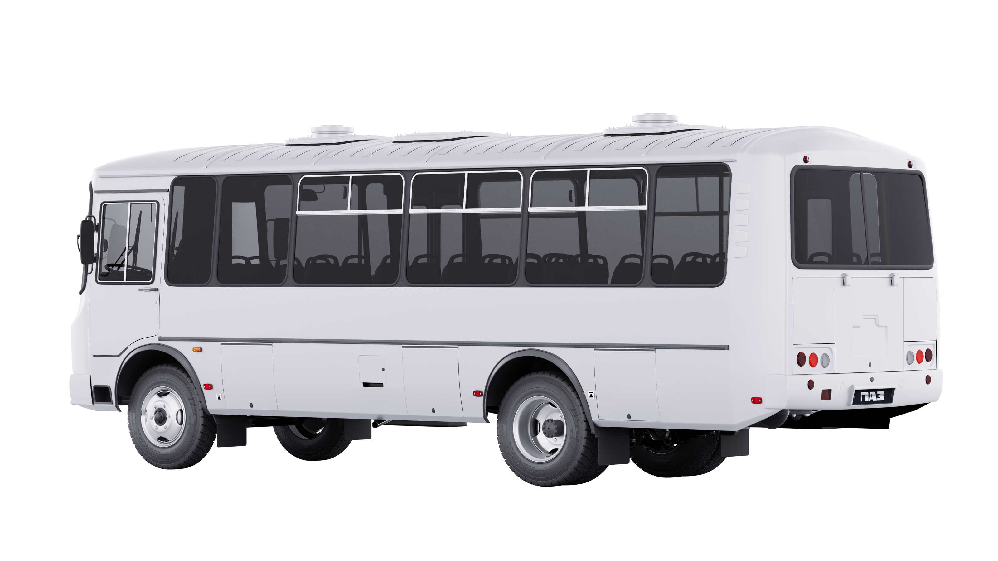 3D визуализация автобуса ПАЗ — Изображение №8 — Иллюстрация, 3D на Dprofile