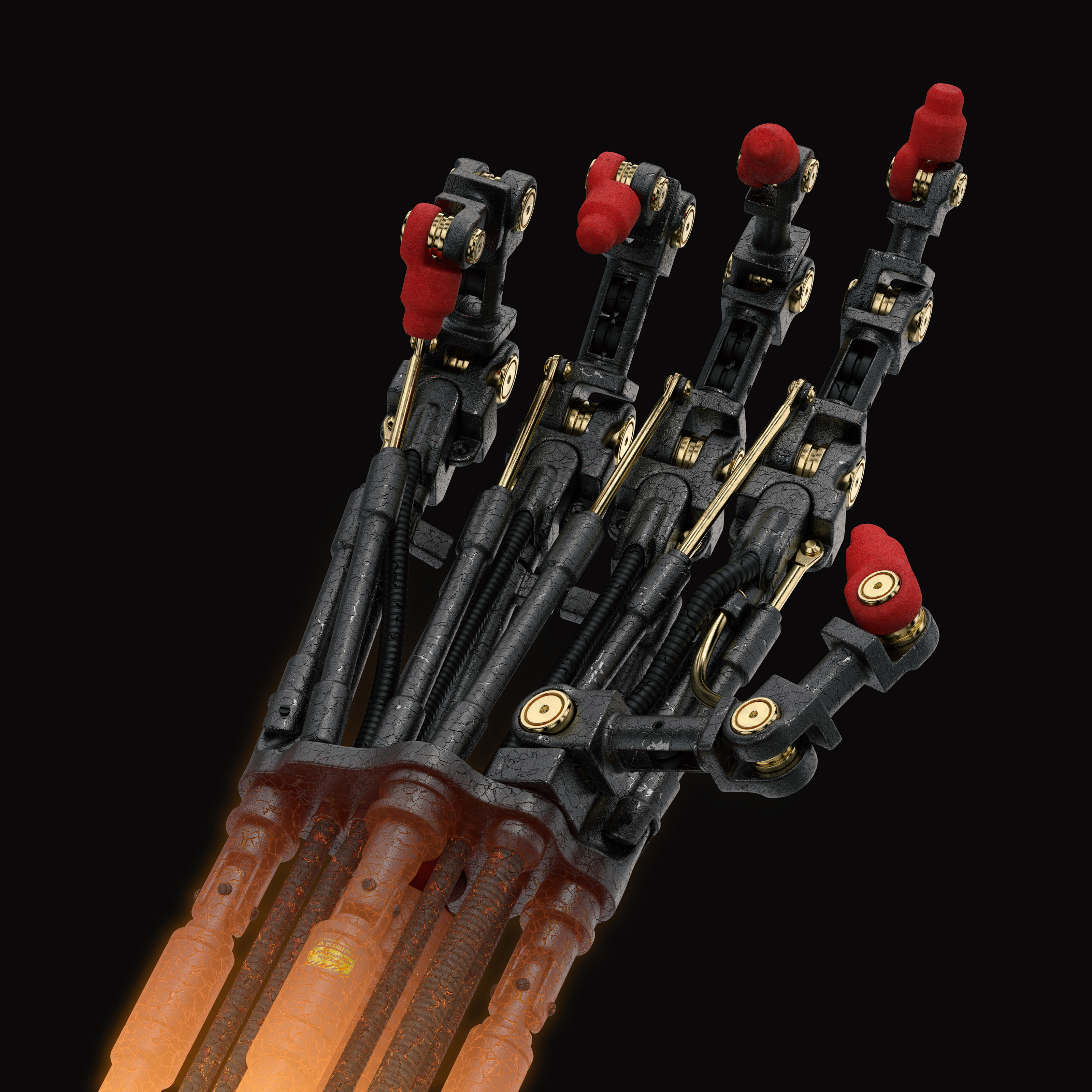 Стилизованная 3D-рука Терминатора — Изображение №1 — Брендинг, 3D на Dprofile