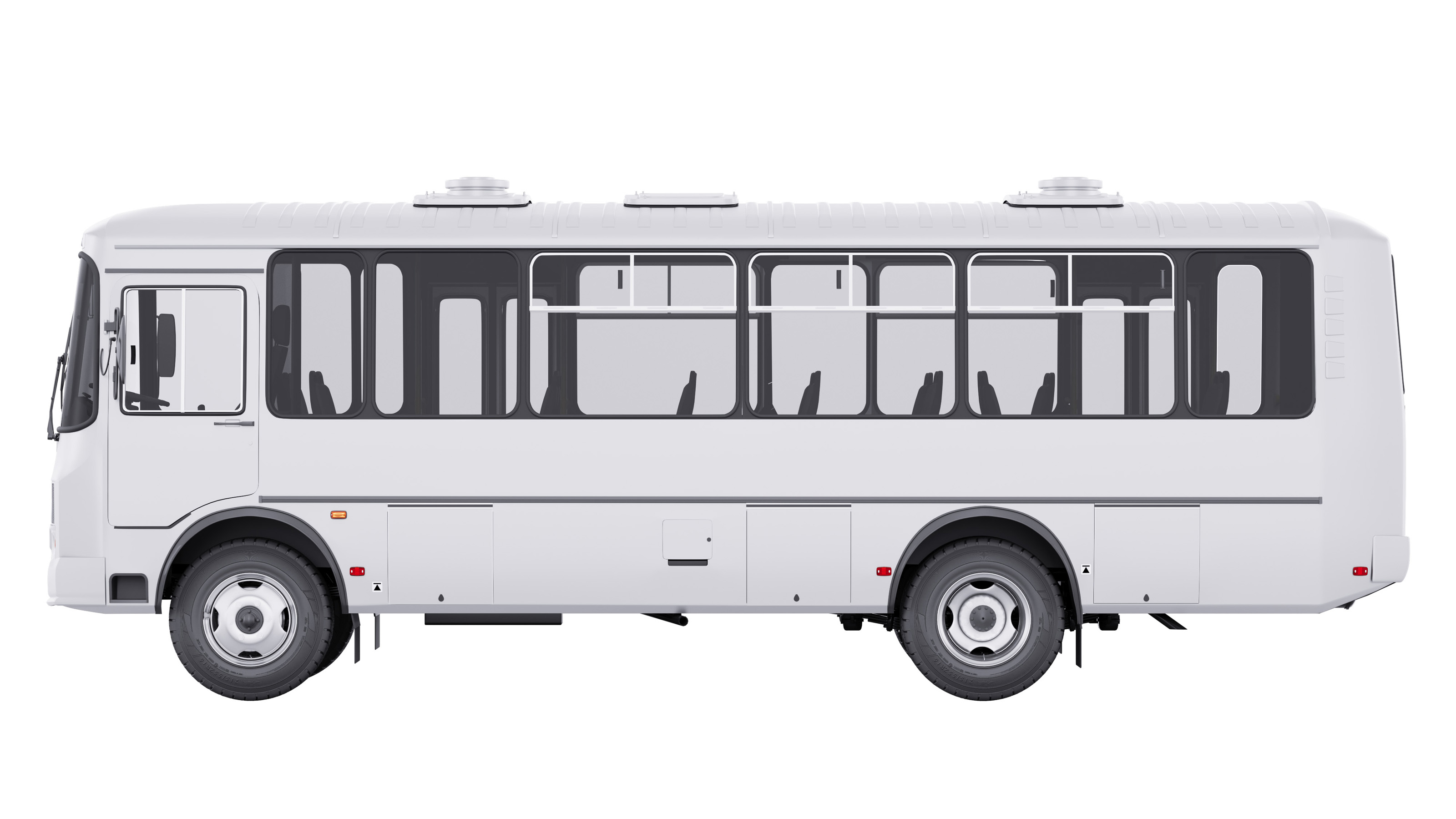 3D визуализация автобуса ПАЗ — Изображение №10 — Иллюстрация, 3D на Dprofile