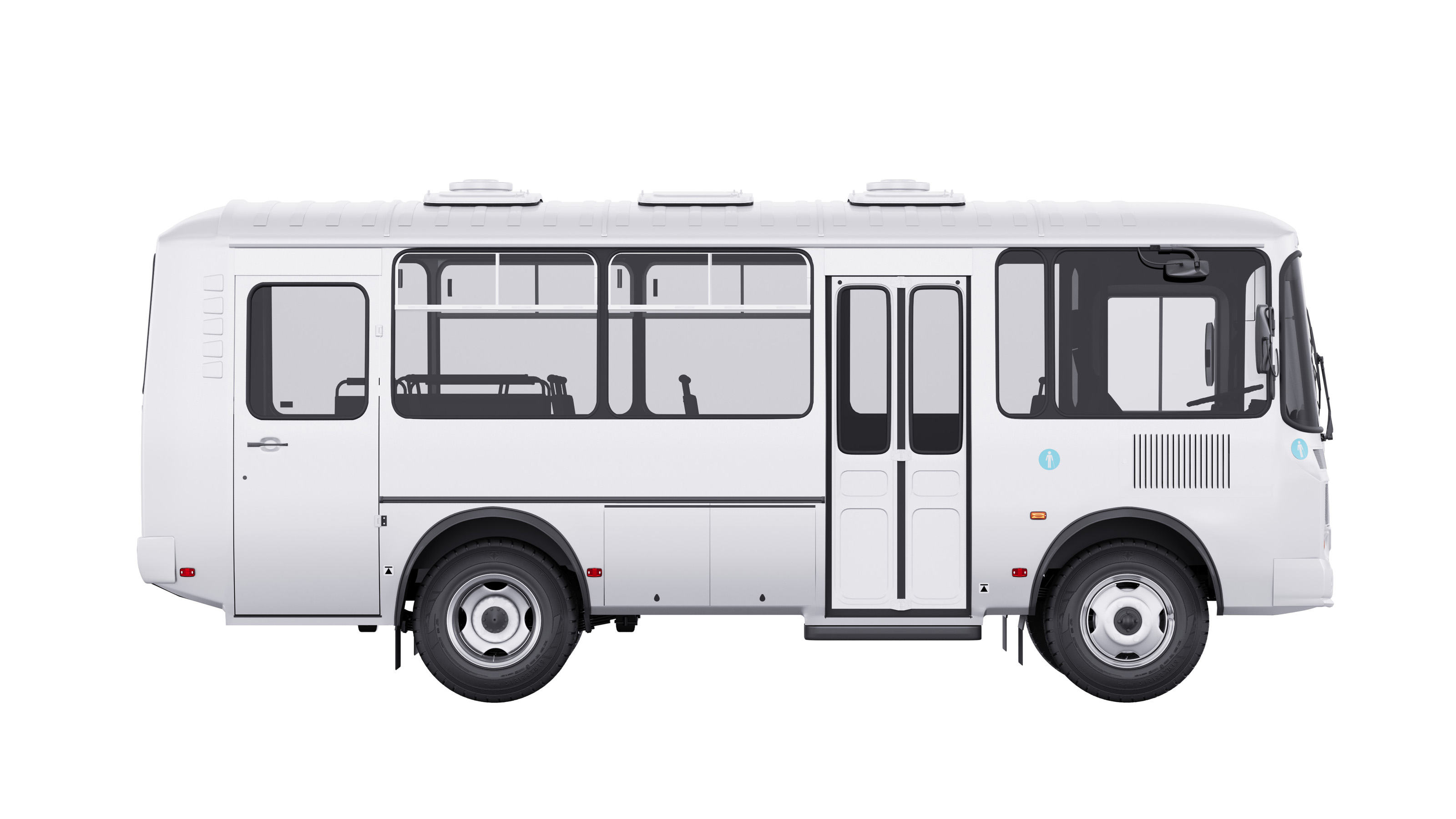 3D визуализация автобуса ПАЗ — Изображение №3 — Иллюстрация, 3D на Dprofile