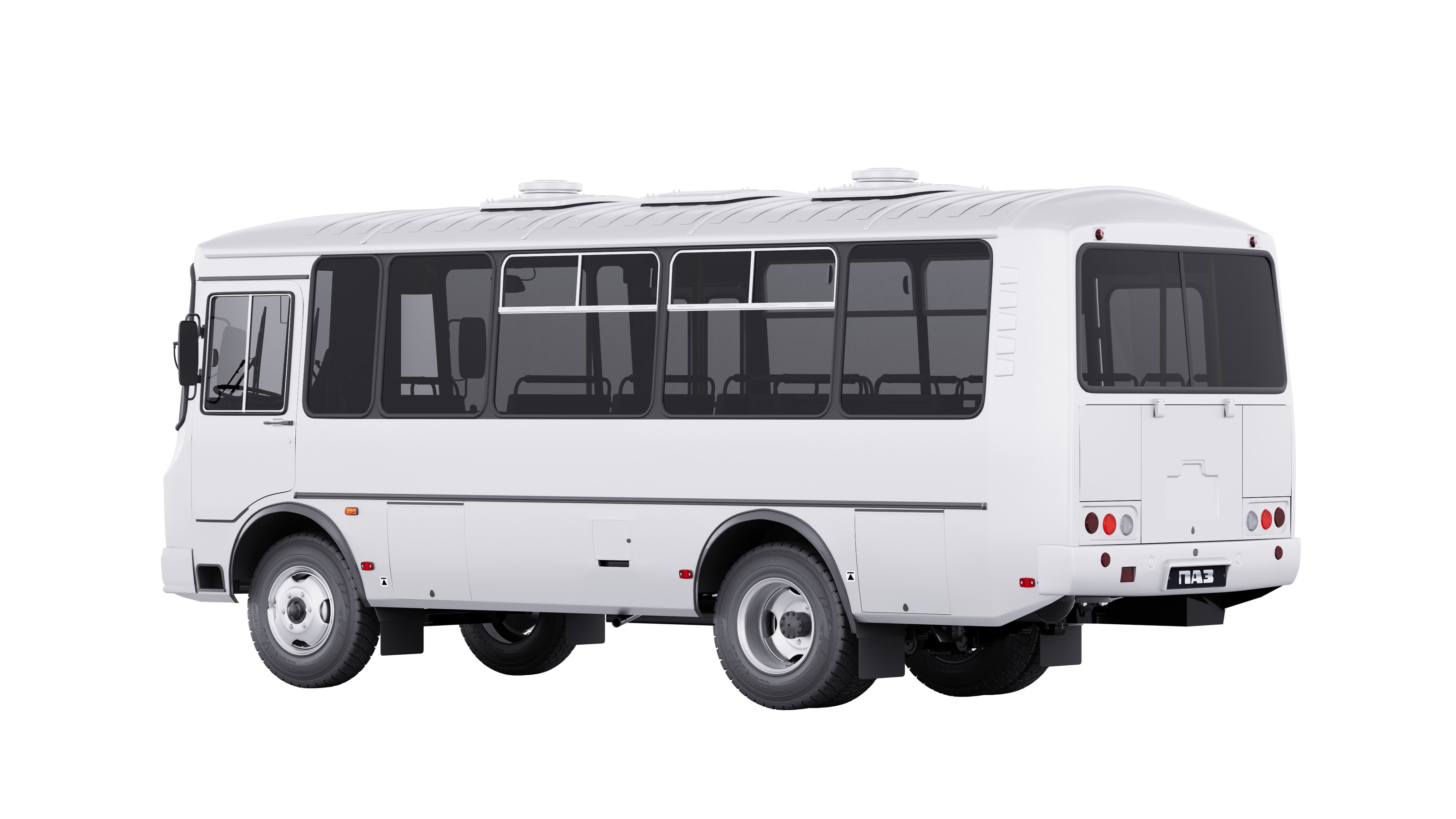 3D визуализация автобуса ПАЗ — Изображение №7 — Иллюстрация, 3D на Dprofile