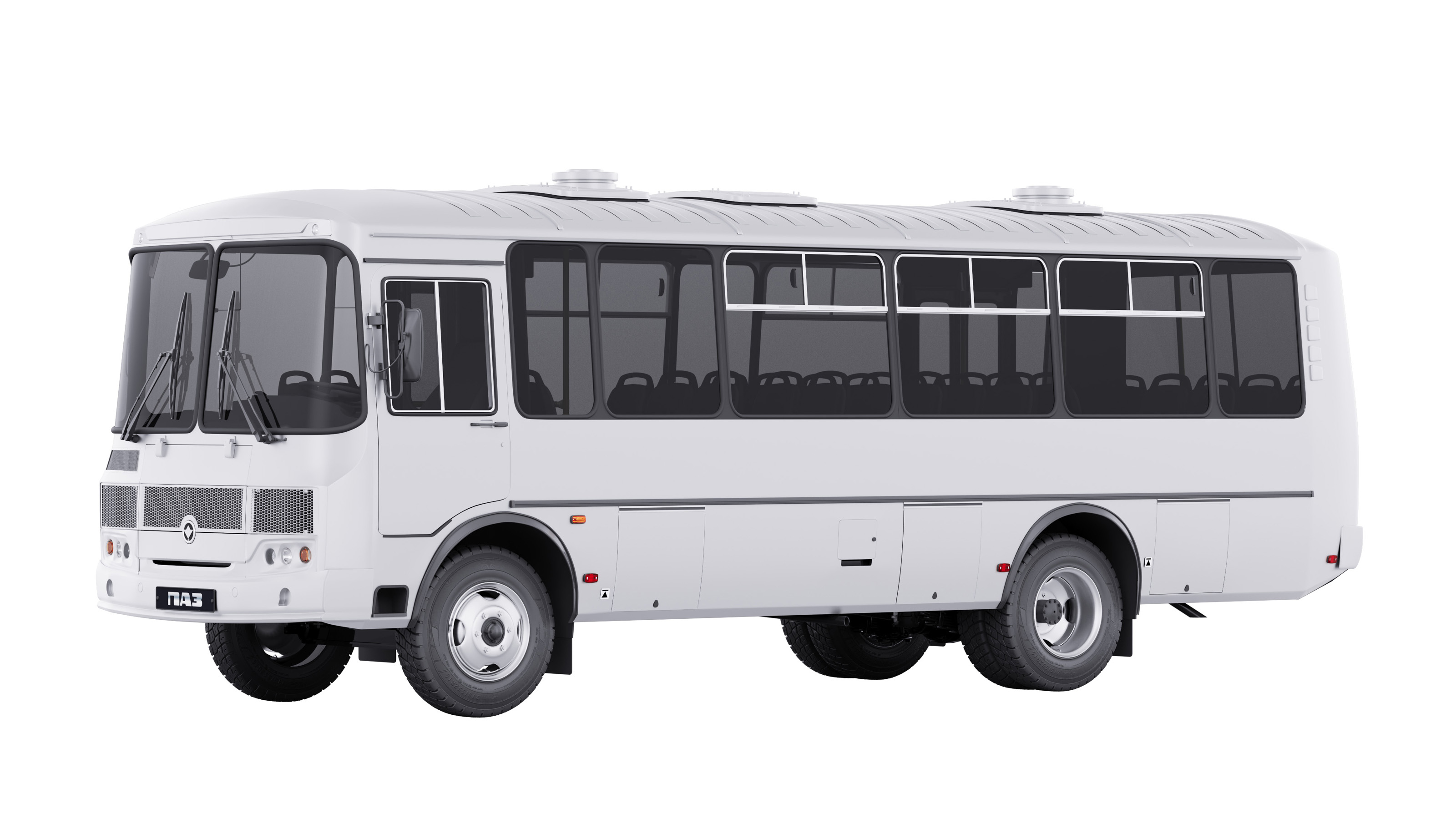 3D визуализация автобуса ПАЗ — Изображение №12 — Иллюстрация, 3D на Dprofile