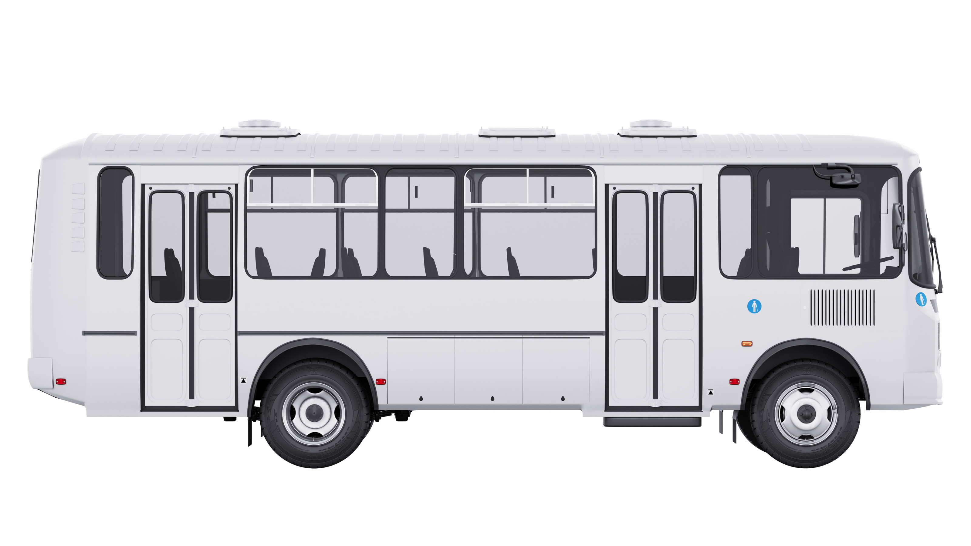 3D визуализация автобуса ПАЗ — Изображение №4 — Иллюстрация, 3D на Dprofile