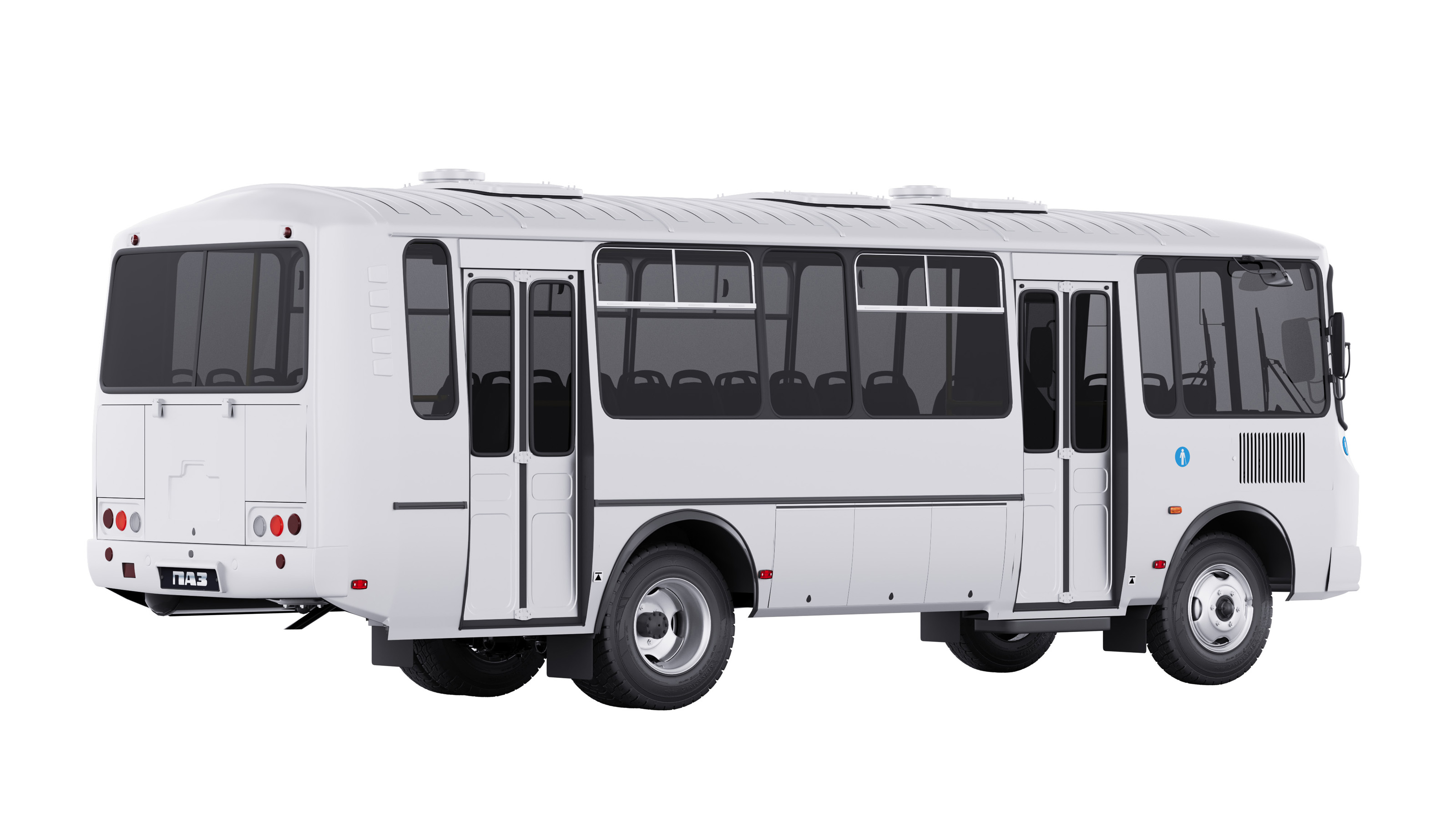 3D визуализация автобуса ПАЗ — Изображение №6 — Иллюстрация, 3D на Dprofile