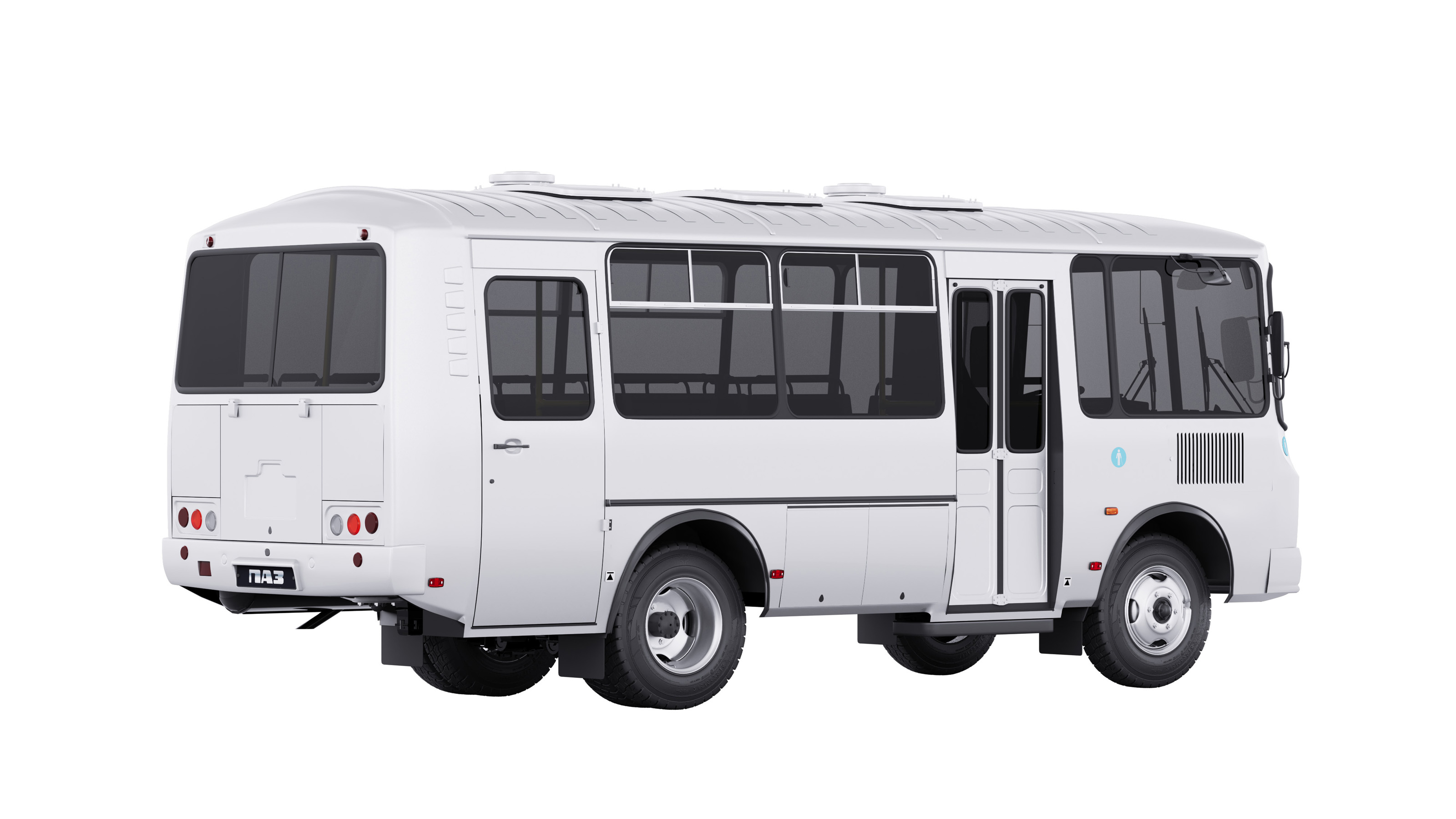 3D визуализация автобуса ПАЗ — Изображение №5 — Иллюстрация, 3D на Dprofile