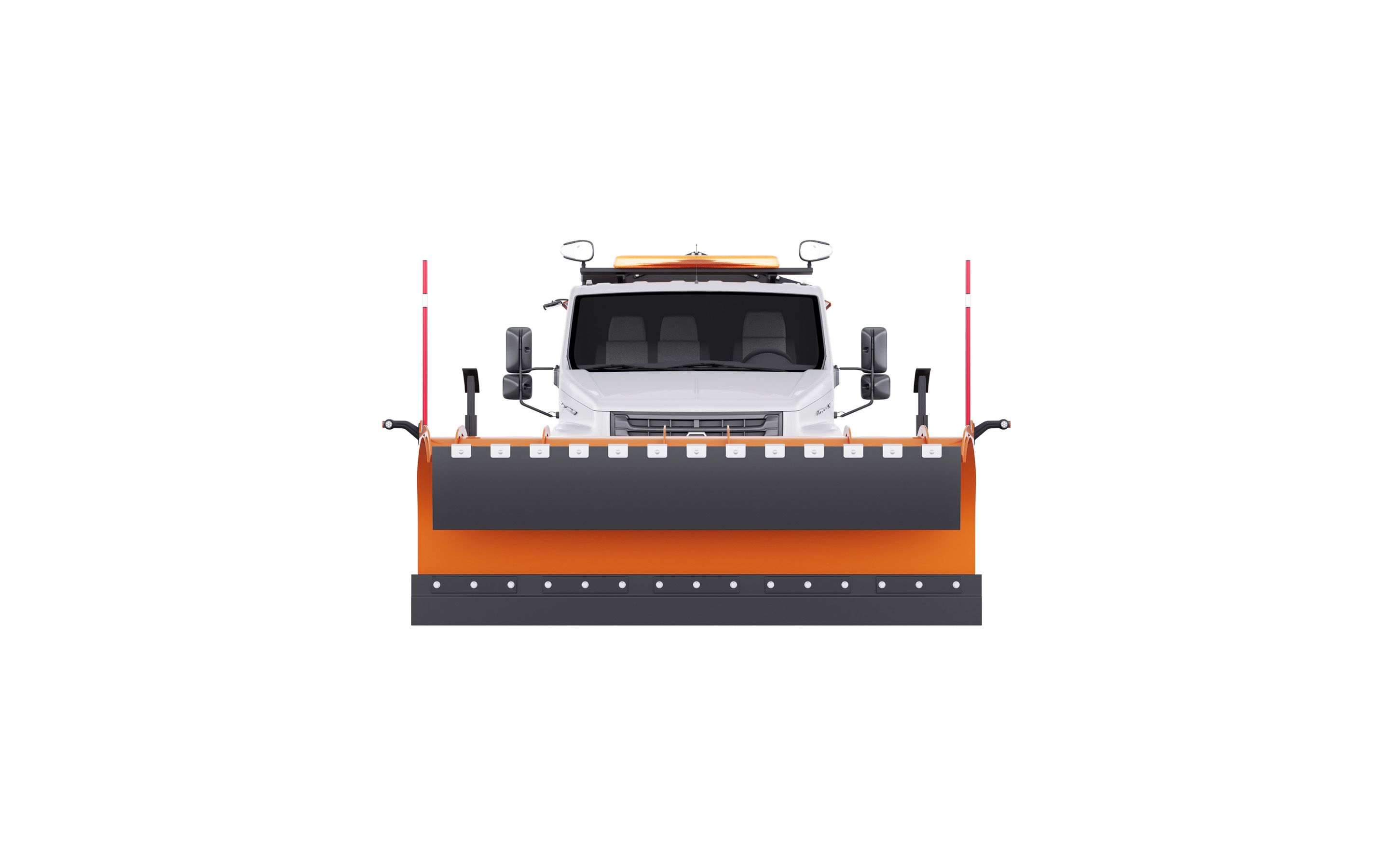 3D визуализация снегоуборочной автотехники — Изображение №1 — Иллюстрация, 3D на Dprofile