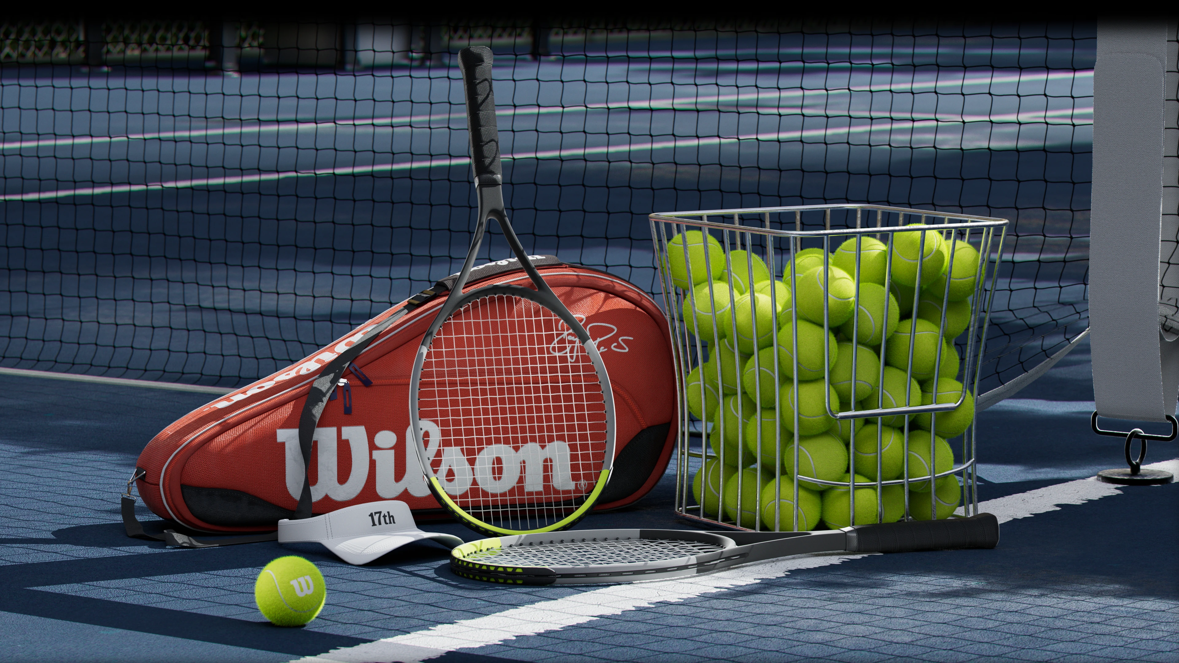 Wilson | Tennis CGI — Изображение №5 — 3D, Анимация на Dprofile