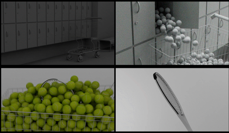 Wilson | Tennis CGI — Изображение №16 — 3D, Анимация на Dprofile