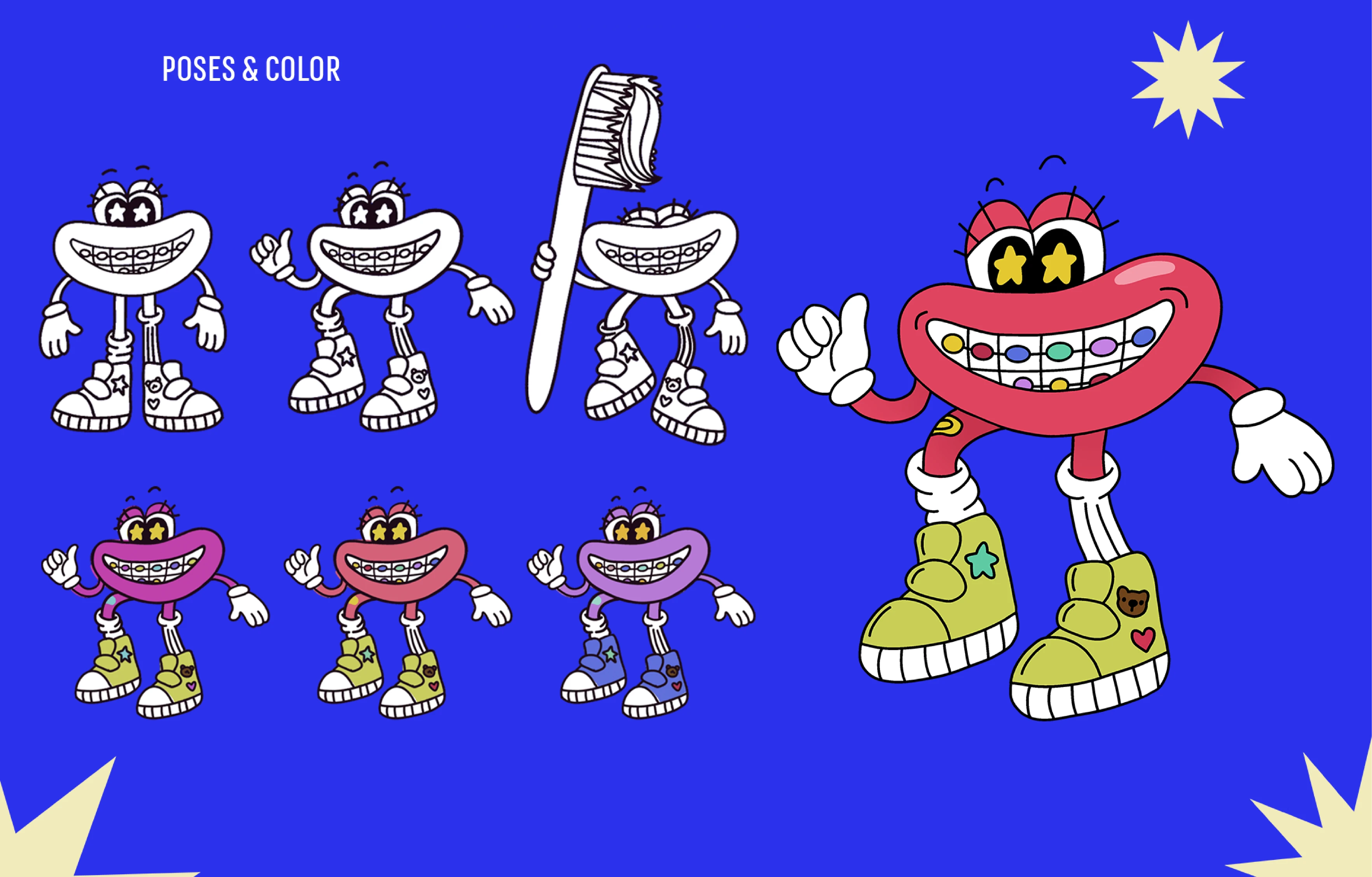 Персонаж Улыбочка — Изображение №4 — Брендинг, Иллюстрация на Dprofile