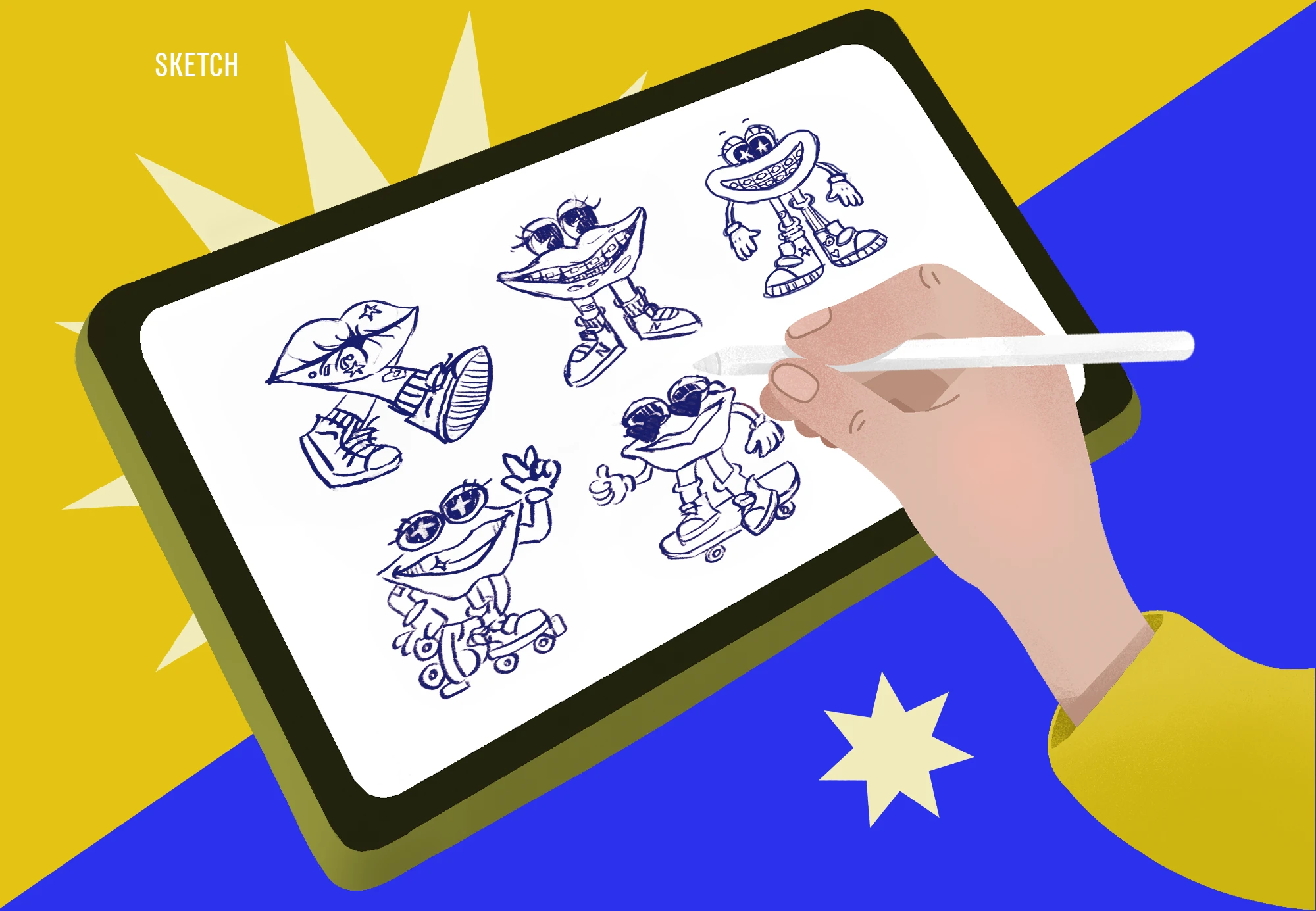 Персонаж Улыбочка — Изображение №3 — Брендинг, Иллюстрация на Dprofile