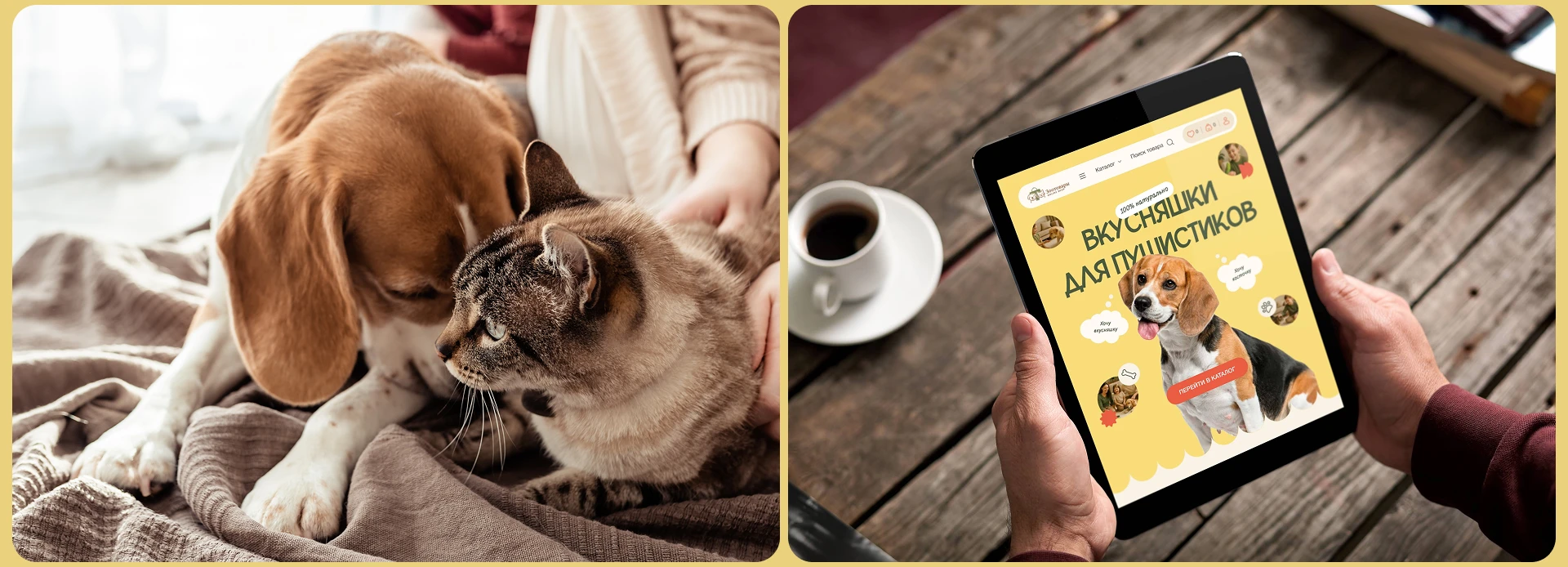 Зоотовары ONLINE SHOP — Изображение №5 — Интерфейсы на Dprofile