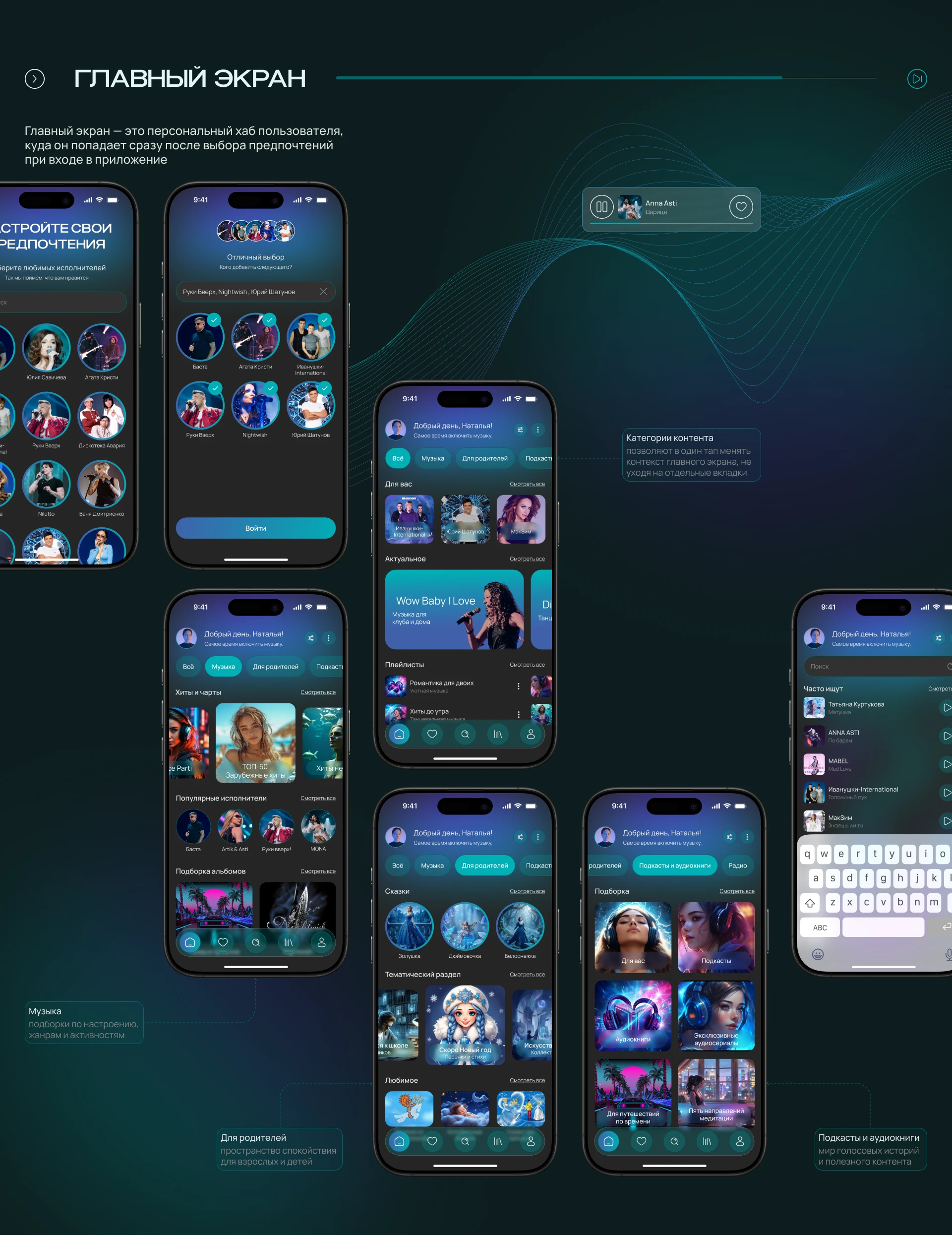 PulseMix | Music Mobile App — Изображение №14 — Интерфейсы на Dprofile