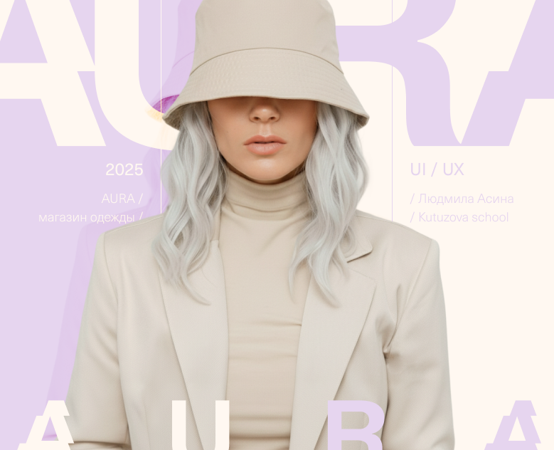 Aura: дизайн интернет-магазина — Интерфейсы, Анимация на Dprofile