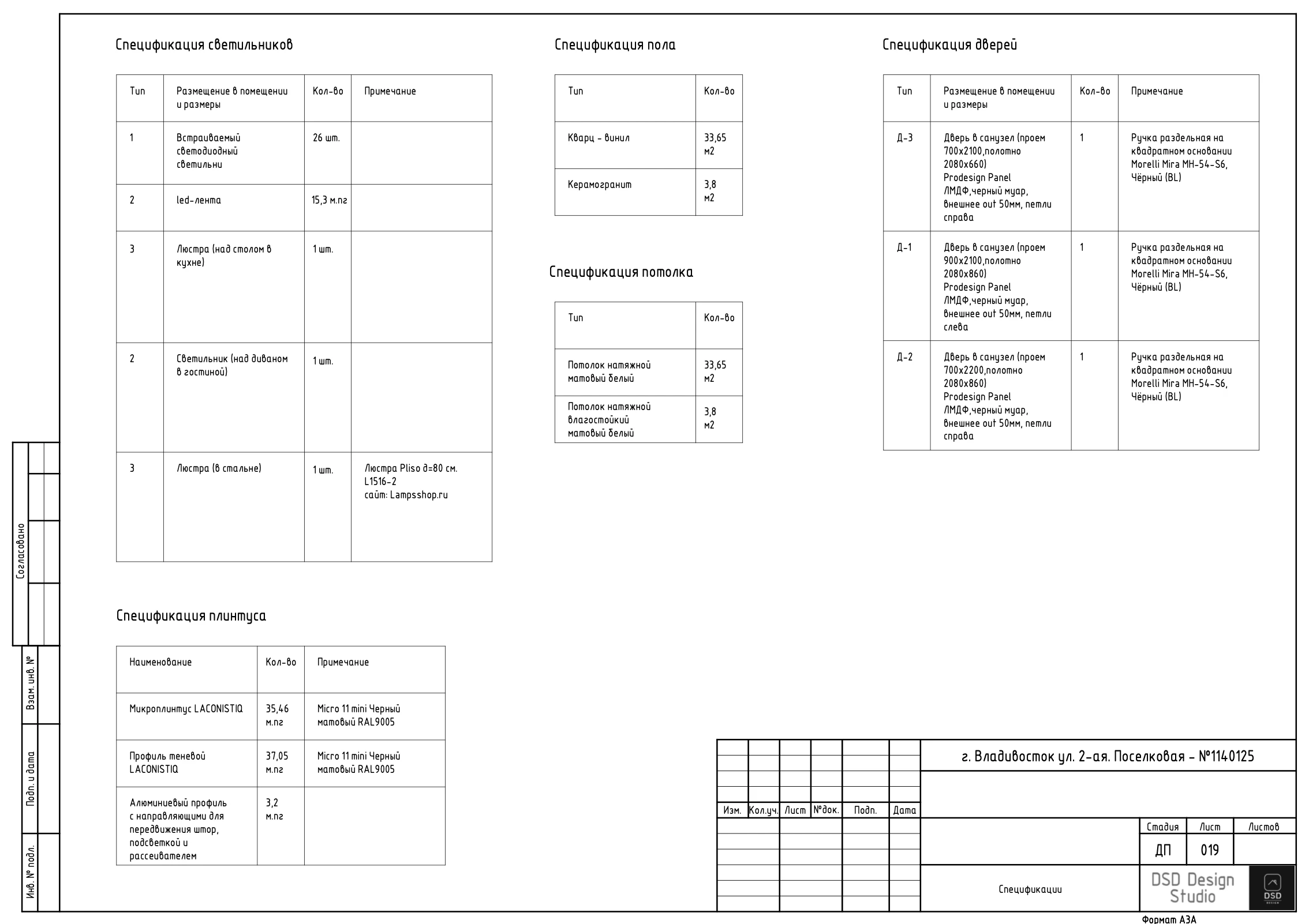 Полный дизайн-проект квартиры 38 м² — Изображение №20 — Архитектура на Dprofile
