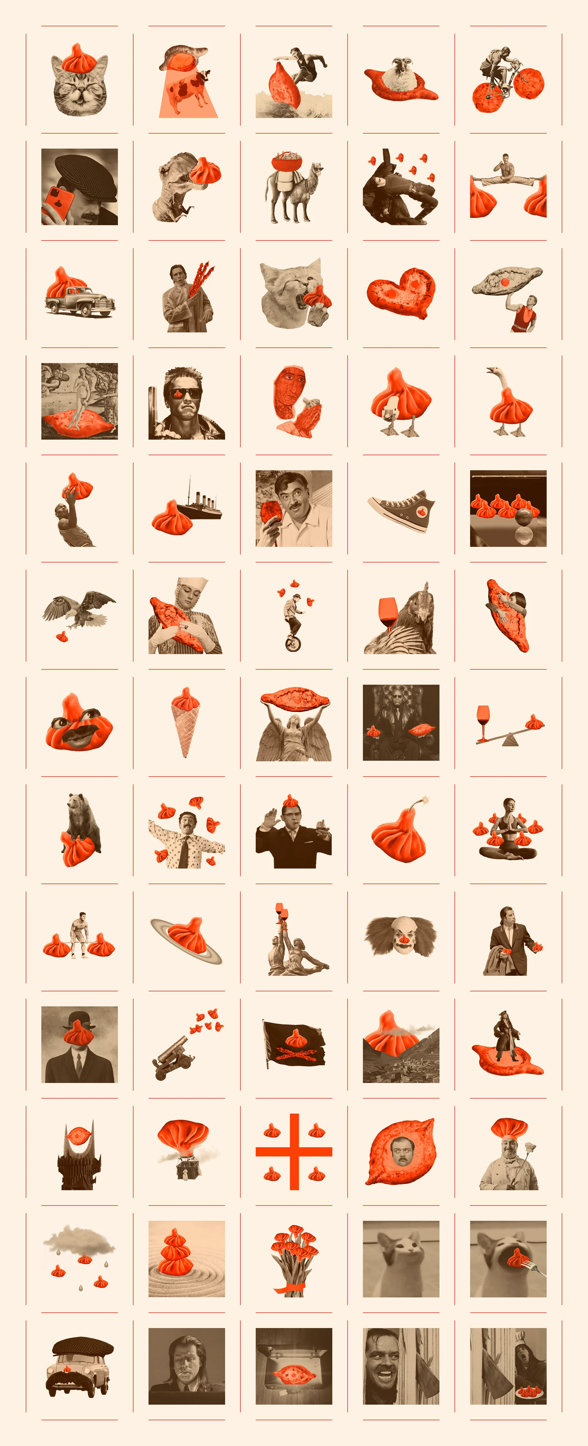 Грузинское бистро «Есть хинкали» — Изображение №27 — Брендинг, Графика на Dprofile