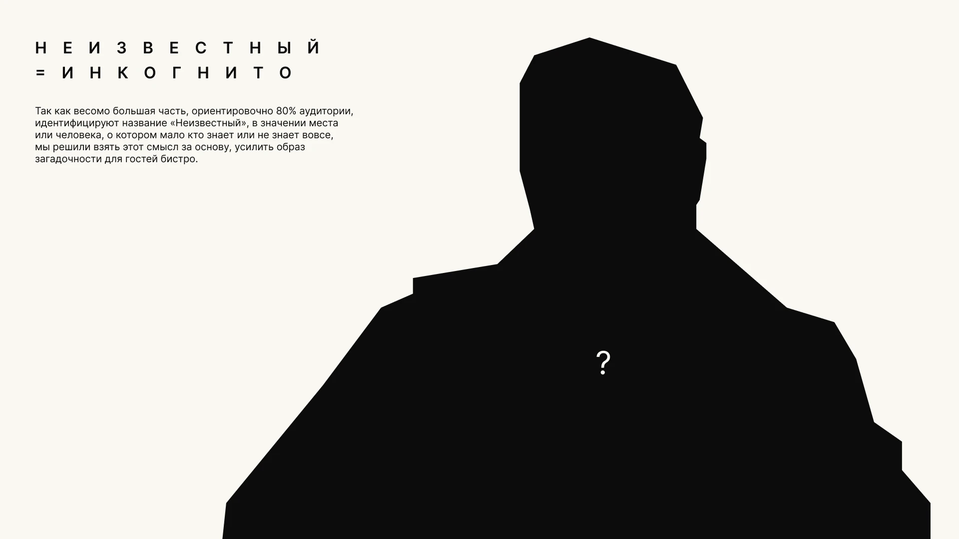 Бистро «Неизвестный» — Изображение №5 — Брендинг, Графика на Dprofile