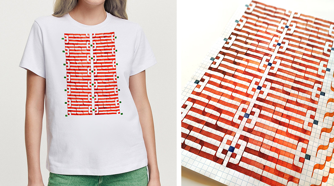 Текстиль. Шрифты — Изображение №10 — Иллюстрация, Графика на Dprofile