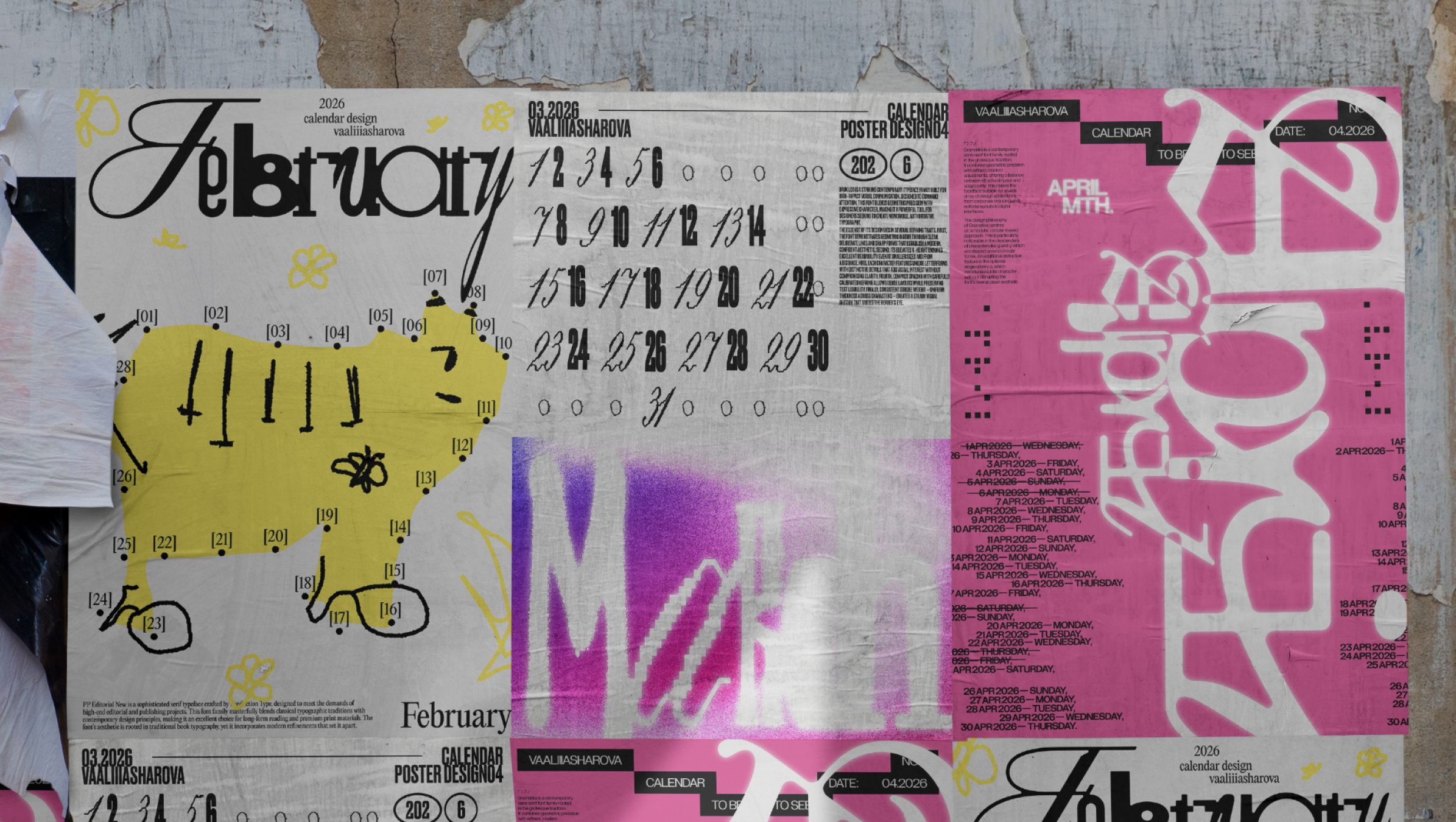 Коллекция плакатной графики, календарь — Изображение №7 — Графика на Dprofile