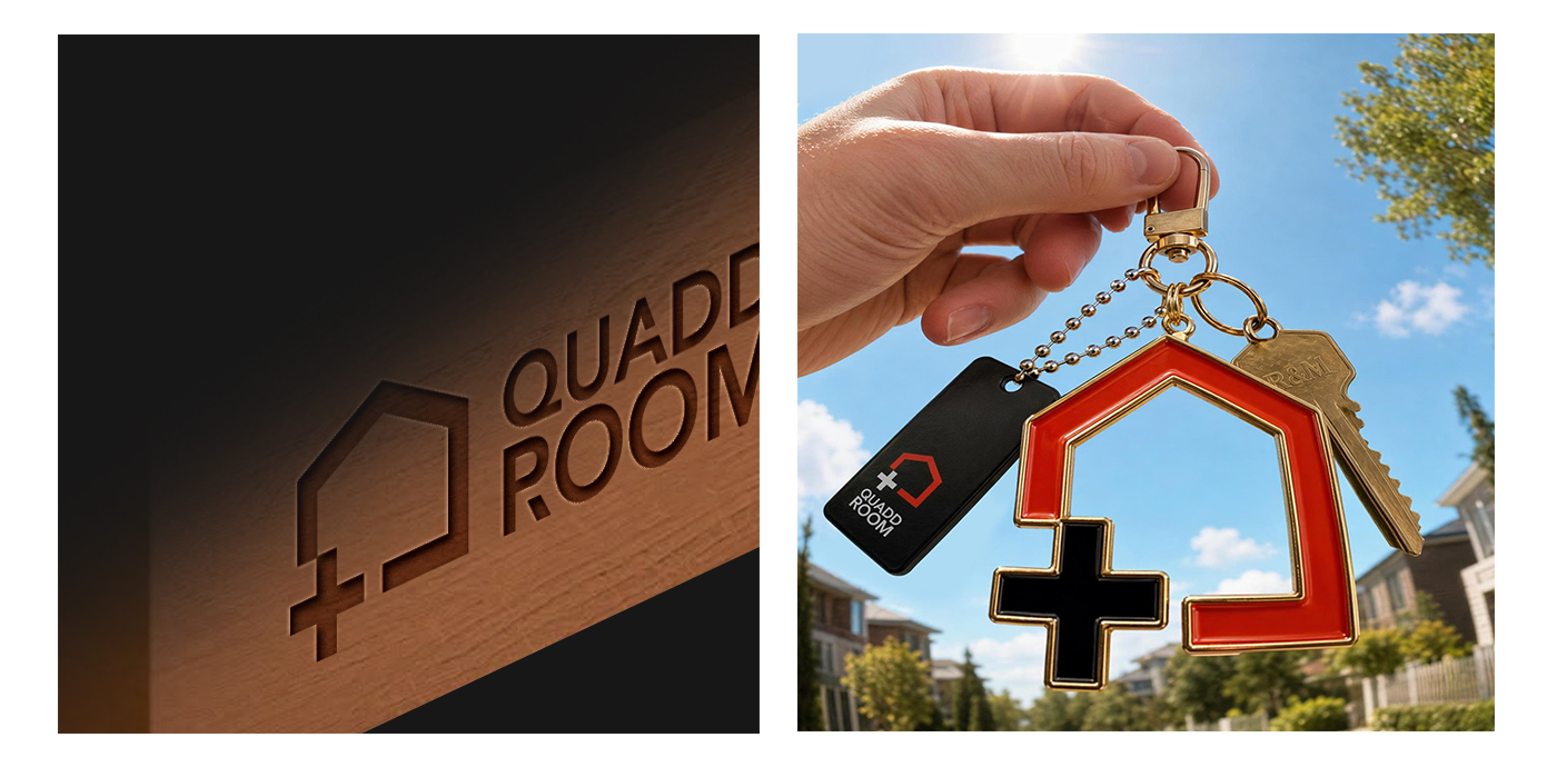 QUADDROOM | Фирменный стиль строительной компании — Изображение №12 — Брендинг на Dprofile