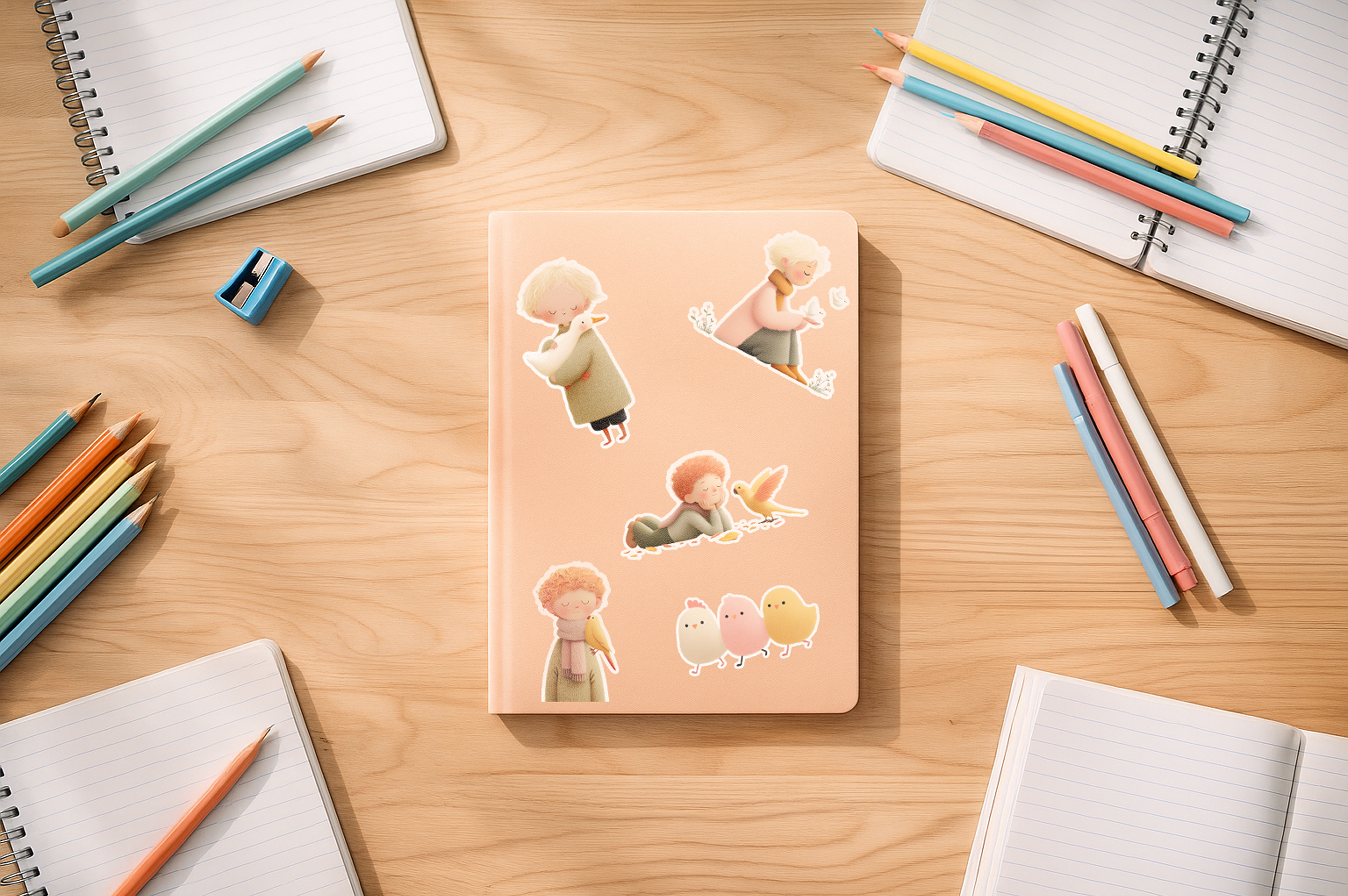 Стикер-паки Spread Your Wings и The Goose Scrubs — Изображение №2 — Иллюстрация, Графика на Dprofile