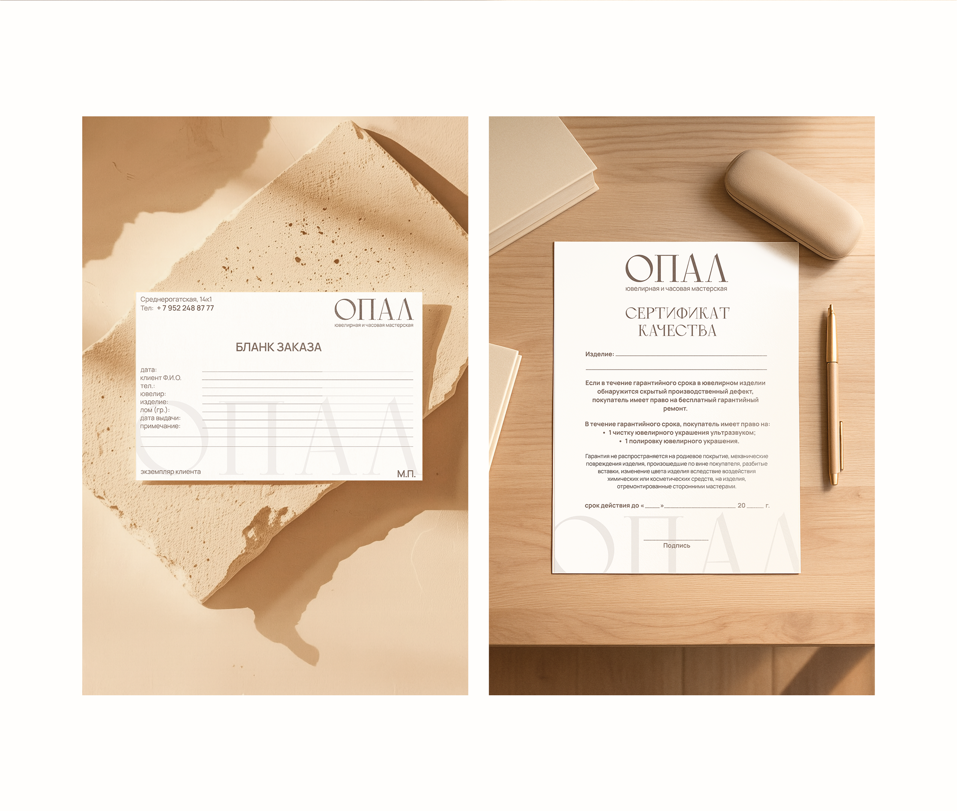 Ребрендинг ювелирной мастерской — Изображение №2 — Интерфейсы, Брендинг на Dprofile