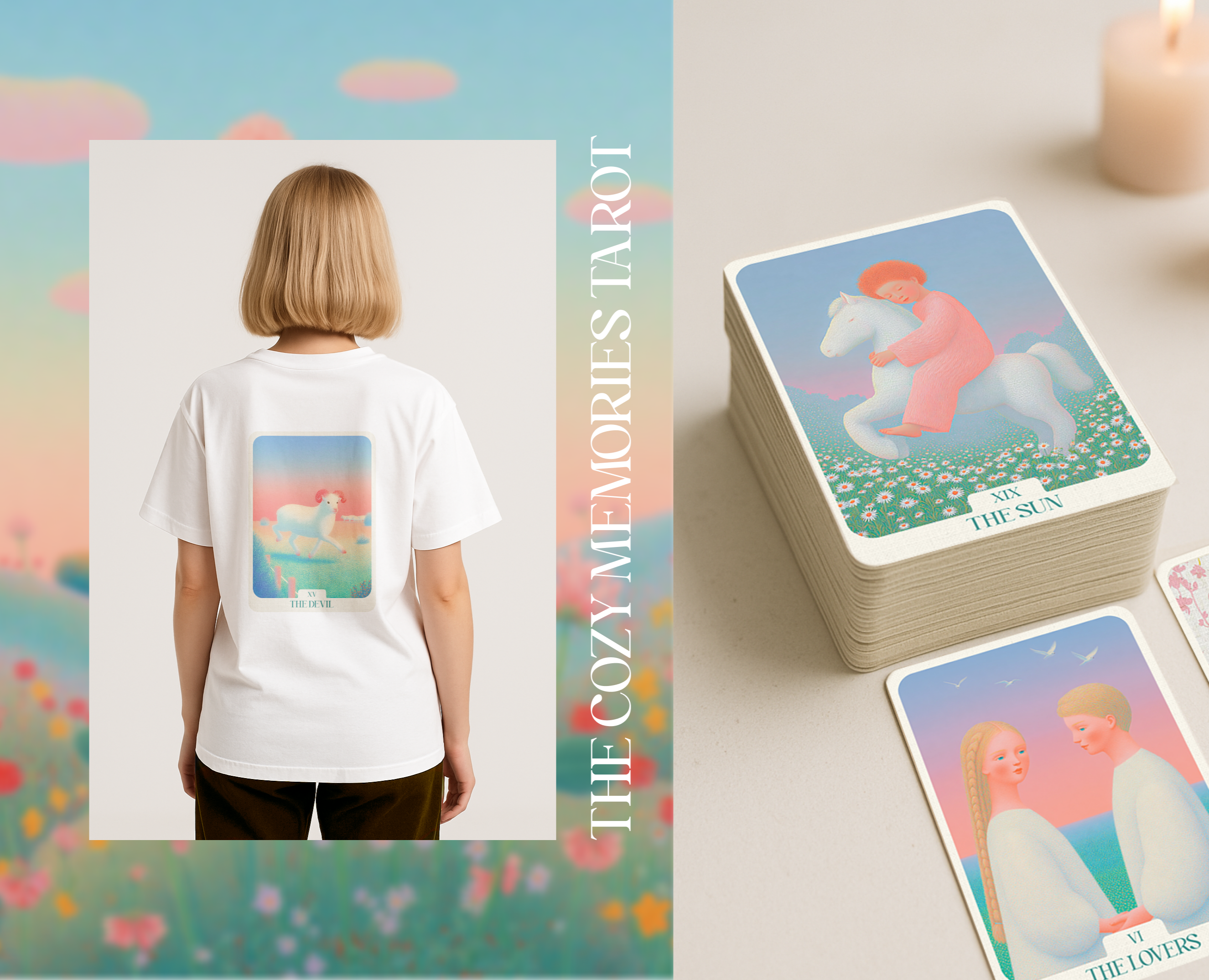 The Cozy Memories Tarot: визуальная концепция — Интерфейсы, Графика на Dprofile