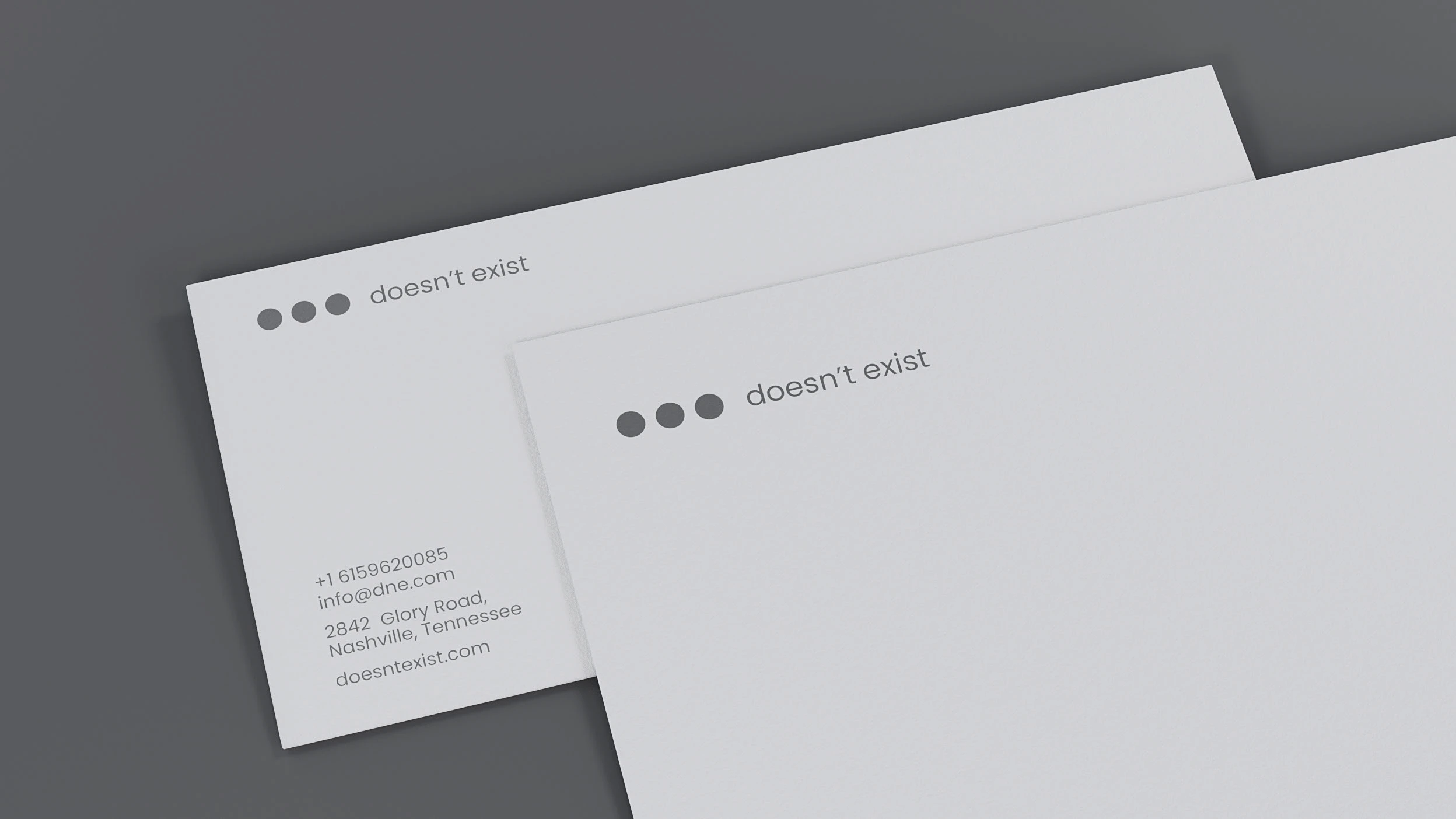 Doesn't exist — Изображение №12 — Брендинг на Dprofile