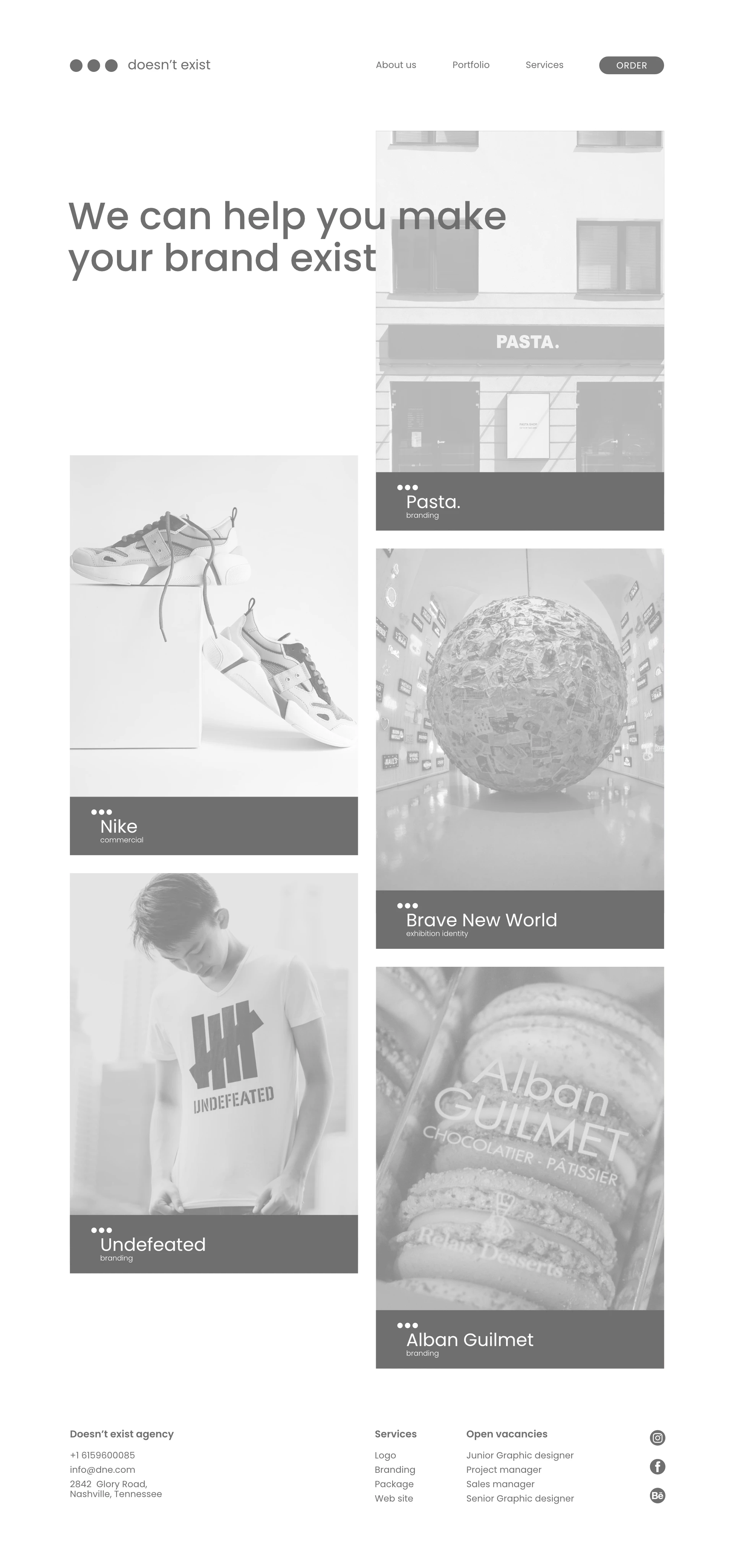 Doesn't exist — Изображение №21 — Брендинг на Dprofile