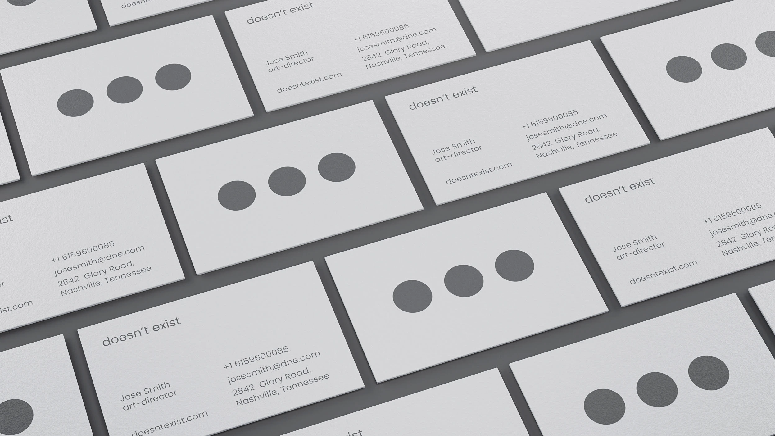 Doesn't exist — Изображение №8 — Брендинг на Dprofile