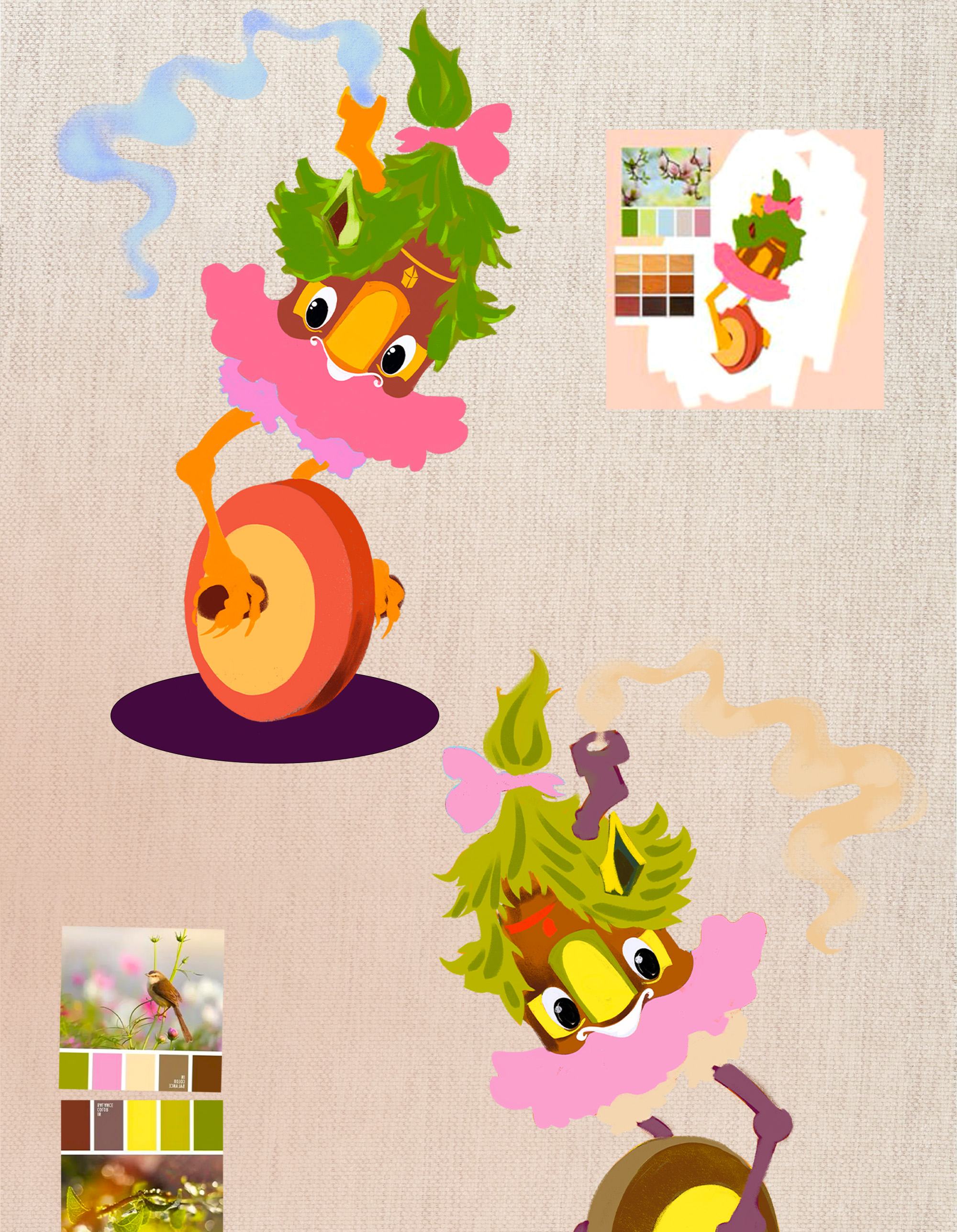 Маскот для парка развлечений  .. Сказочный аттракцион.. — Изображение №8 — Брендинг, Иллюстрация на Dprofile