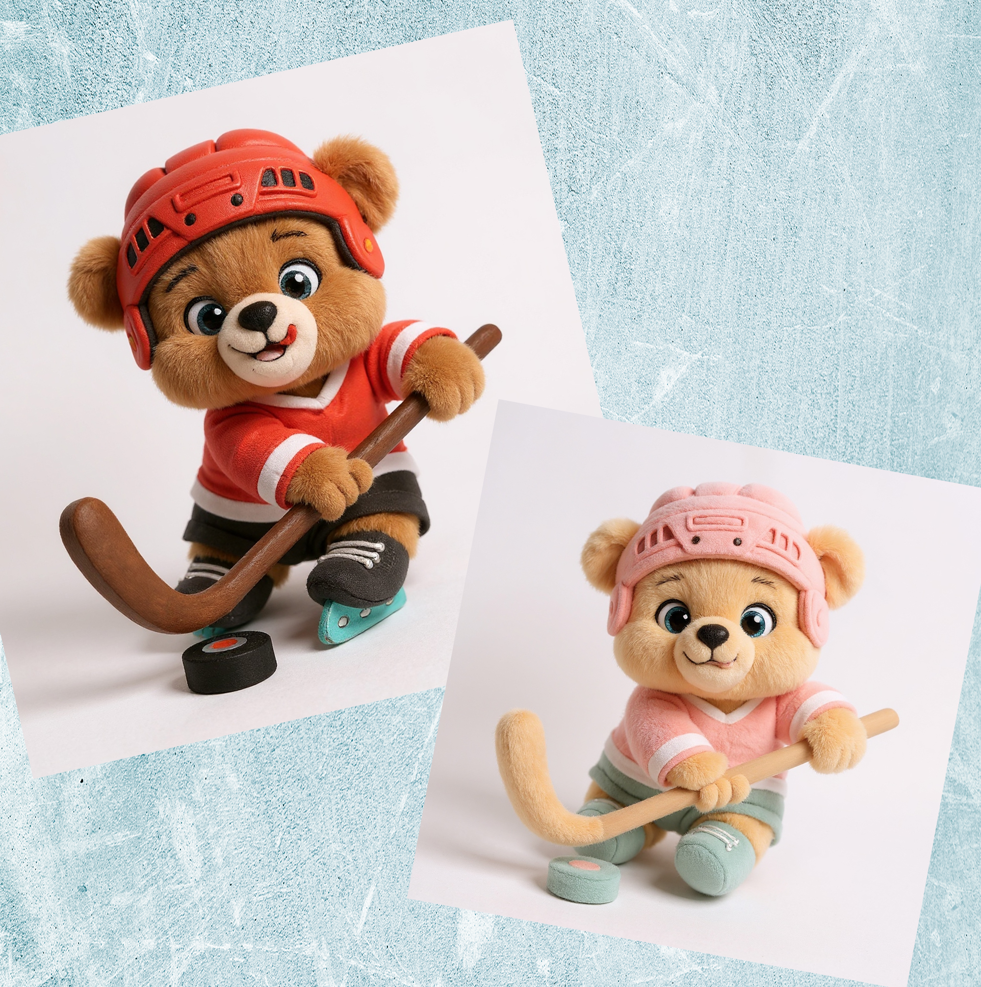 Маскот для хоккейной школы — Изображение №8 — Брендинг, Иллюстрация на Dprofile