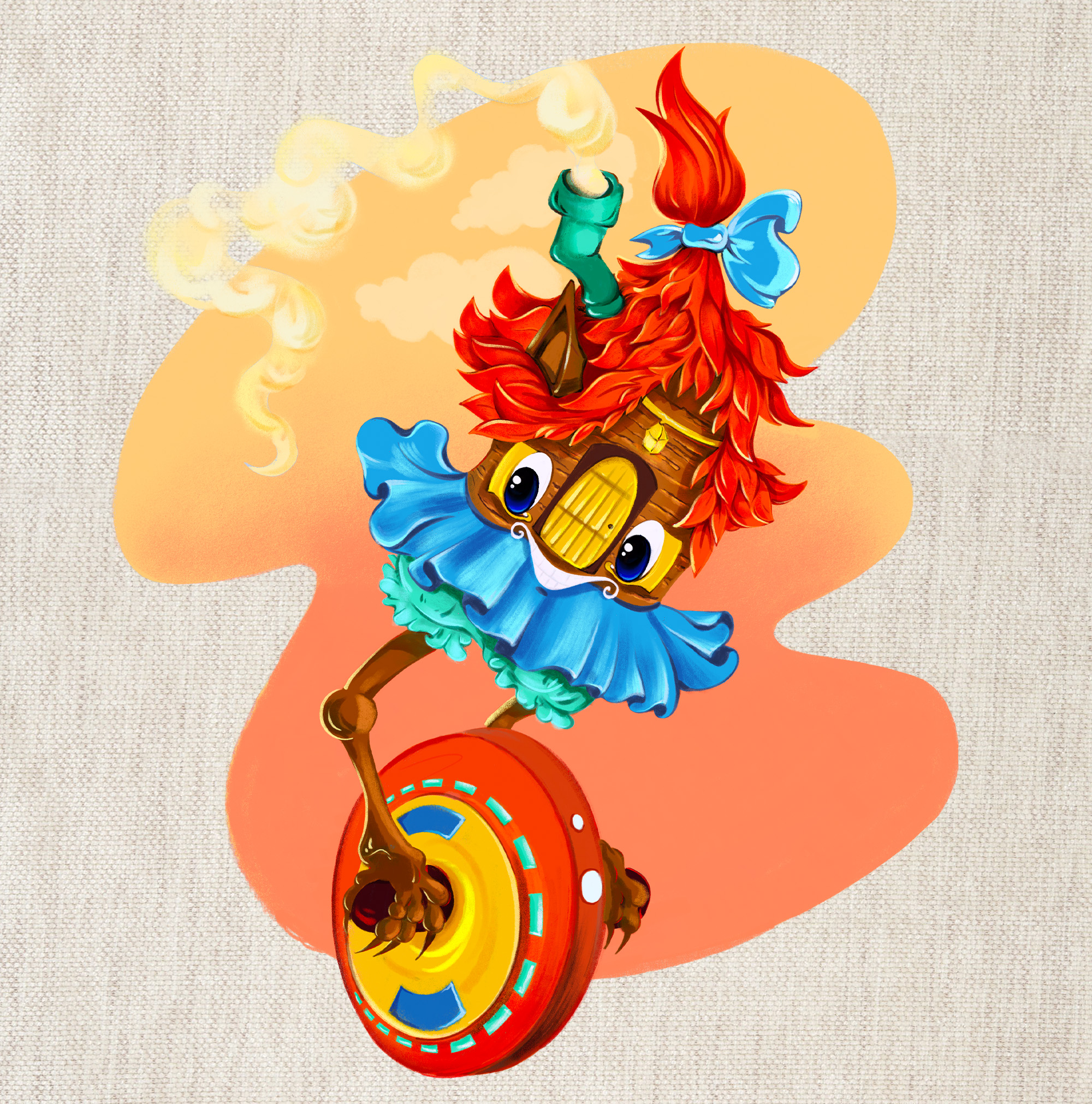 Маскот для парка развлечений  .. Сказочный аттракцион.. — Изображение №11 — Брендинг, Иллюстрация на Dprofile