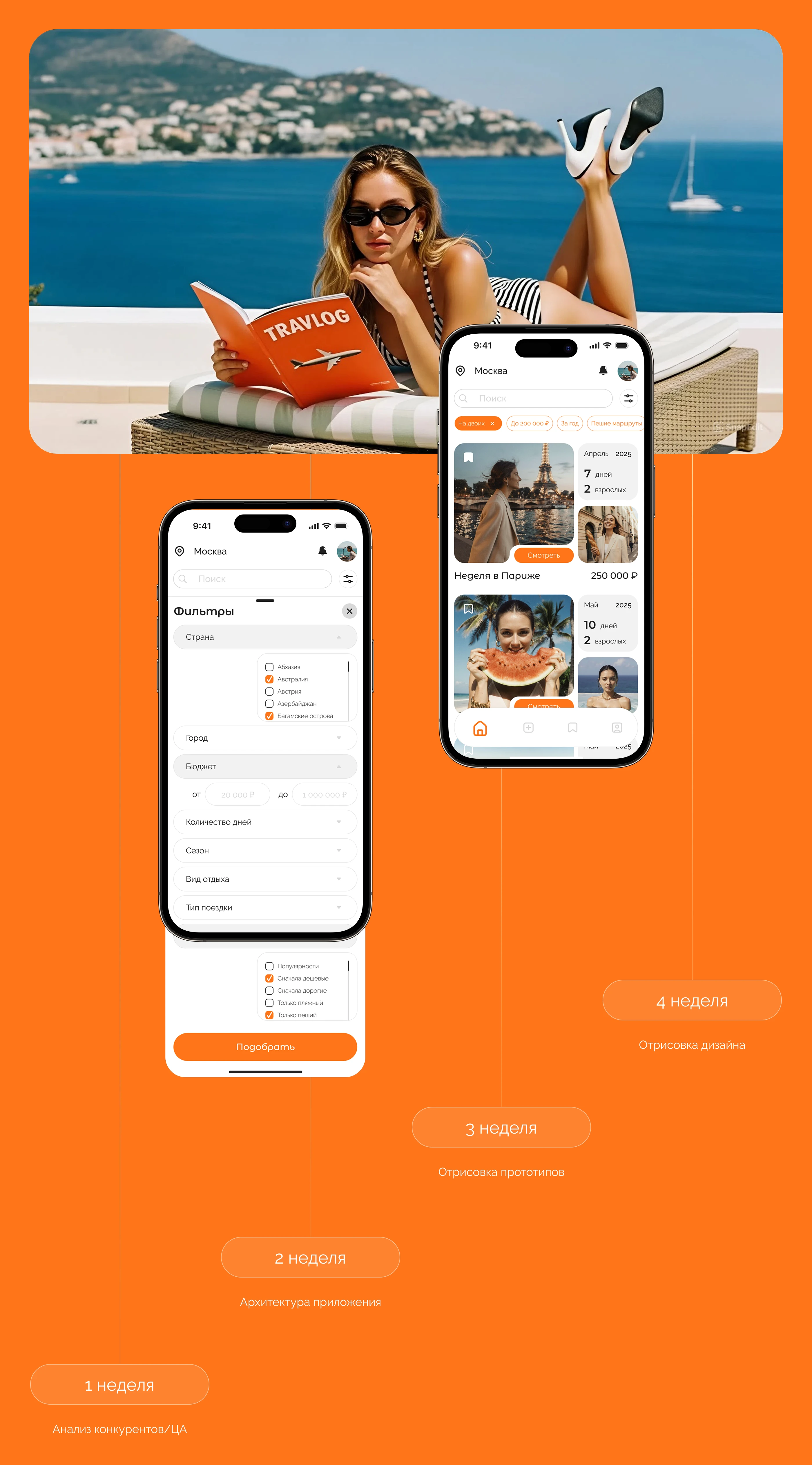 Mobile app | Travel app — Изображение №8 — Интерфейсы на Dprofile
