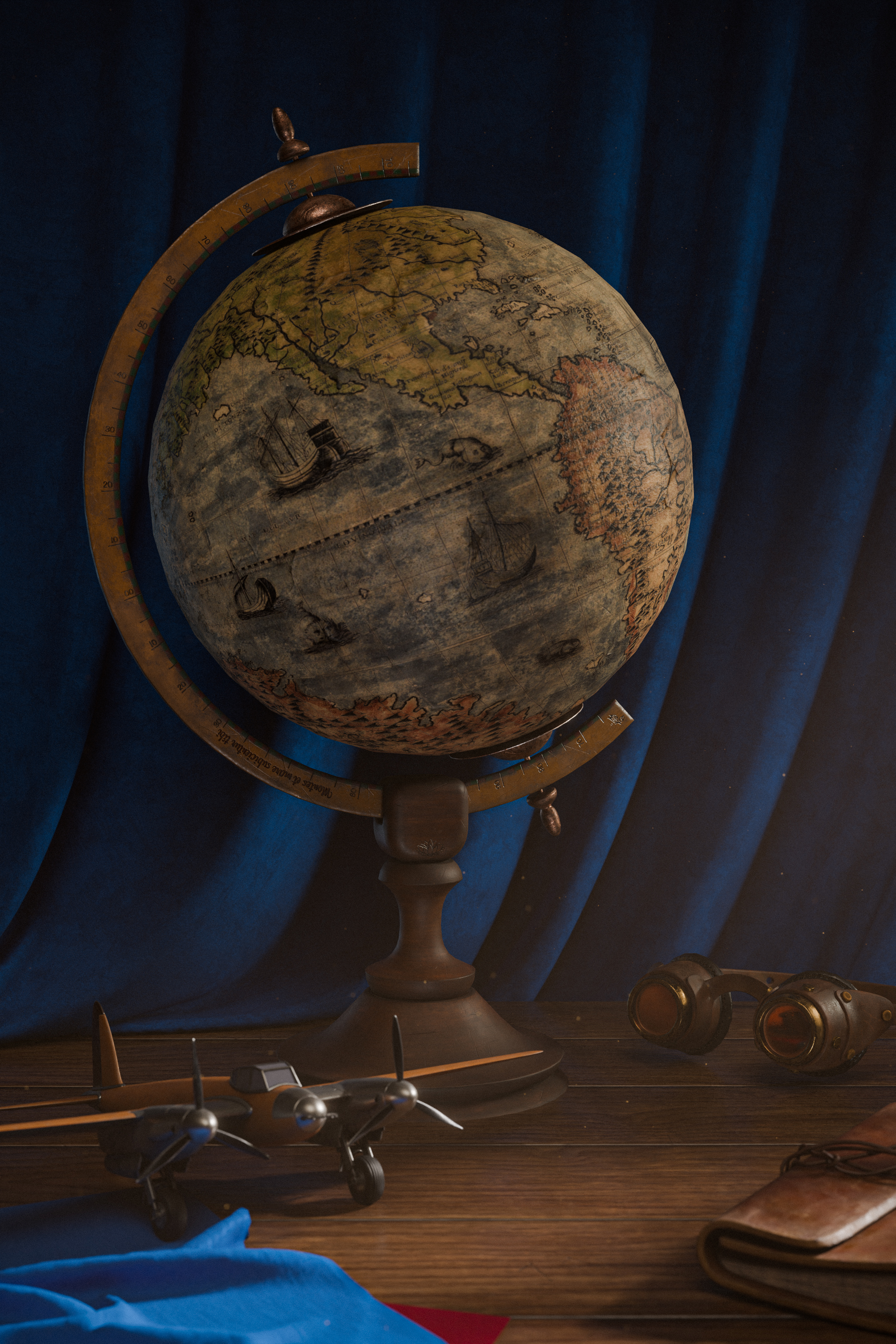 «Навстречу приключениям!» — Изображение №12 — Иллюстрация, 3D на Dprofile