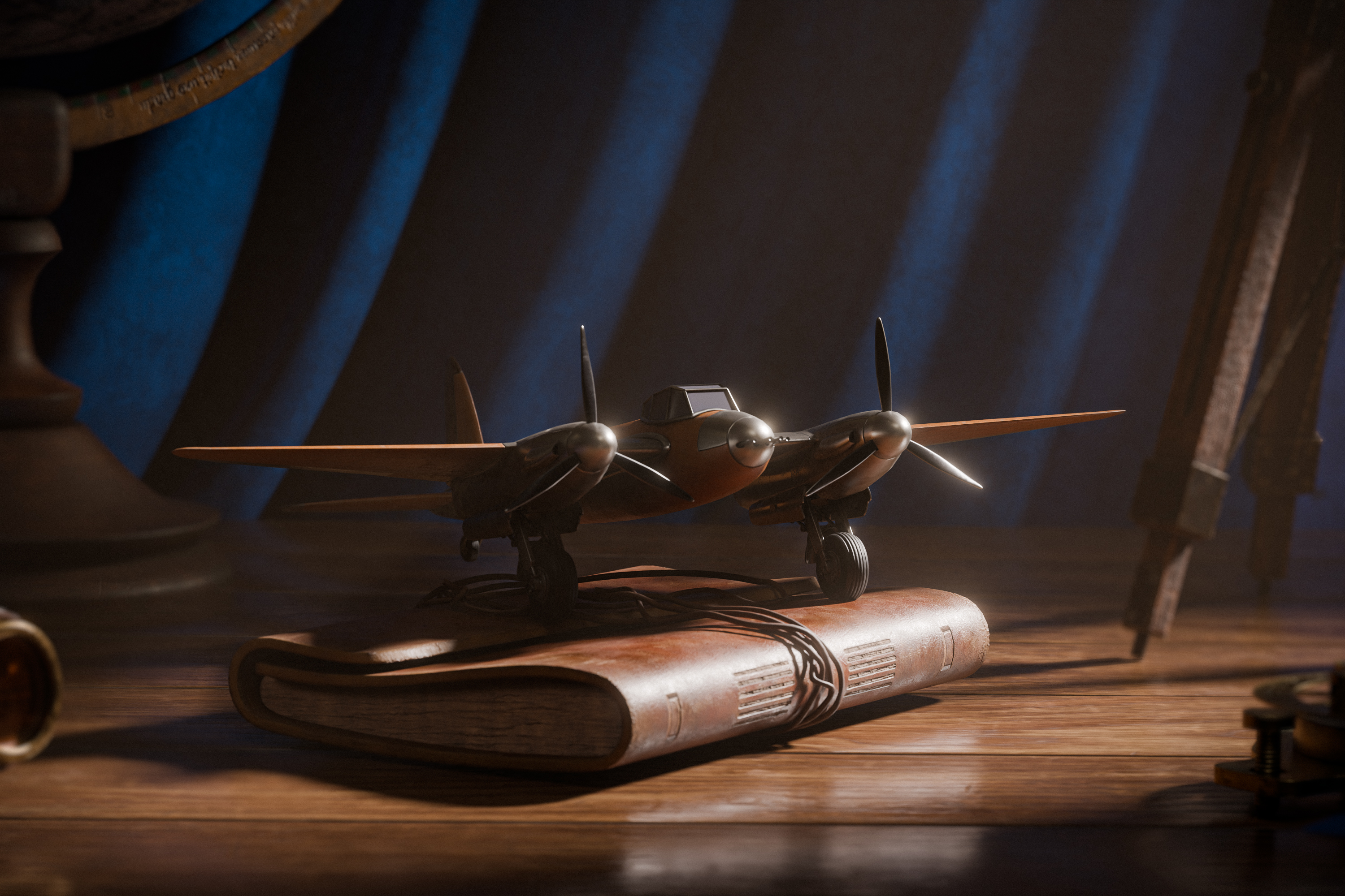 «Навстречу приключениям!» — Изображение №3 — Иллюстрация, 3D на Dprofile