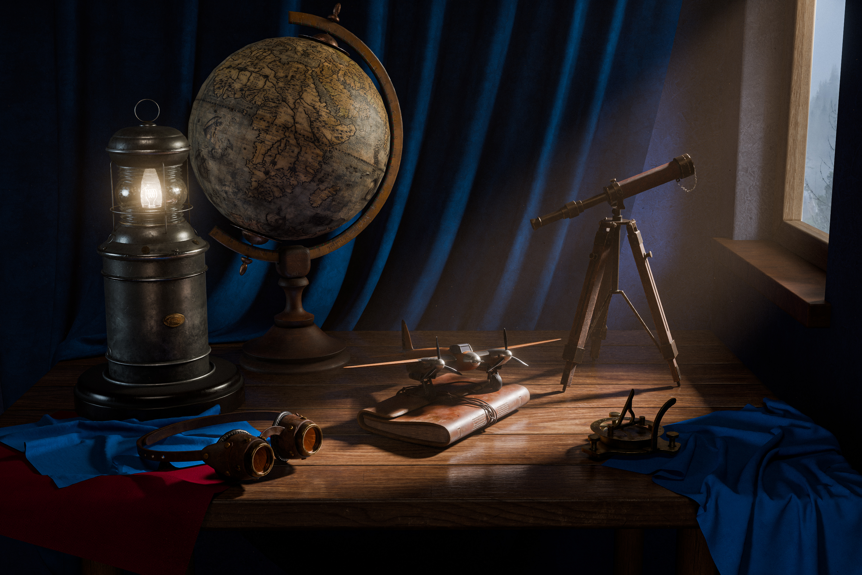 «Навстречу приключениям!» — Изображение №1 — Иллюстрация, 3D на Dprofile