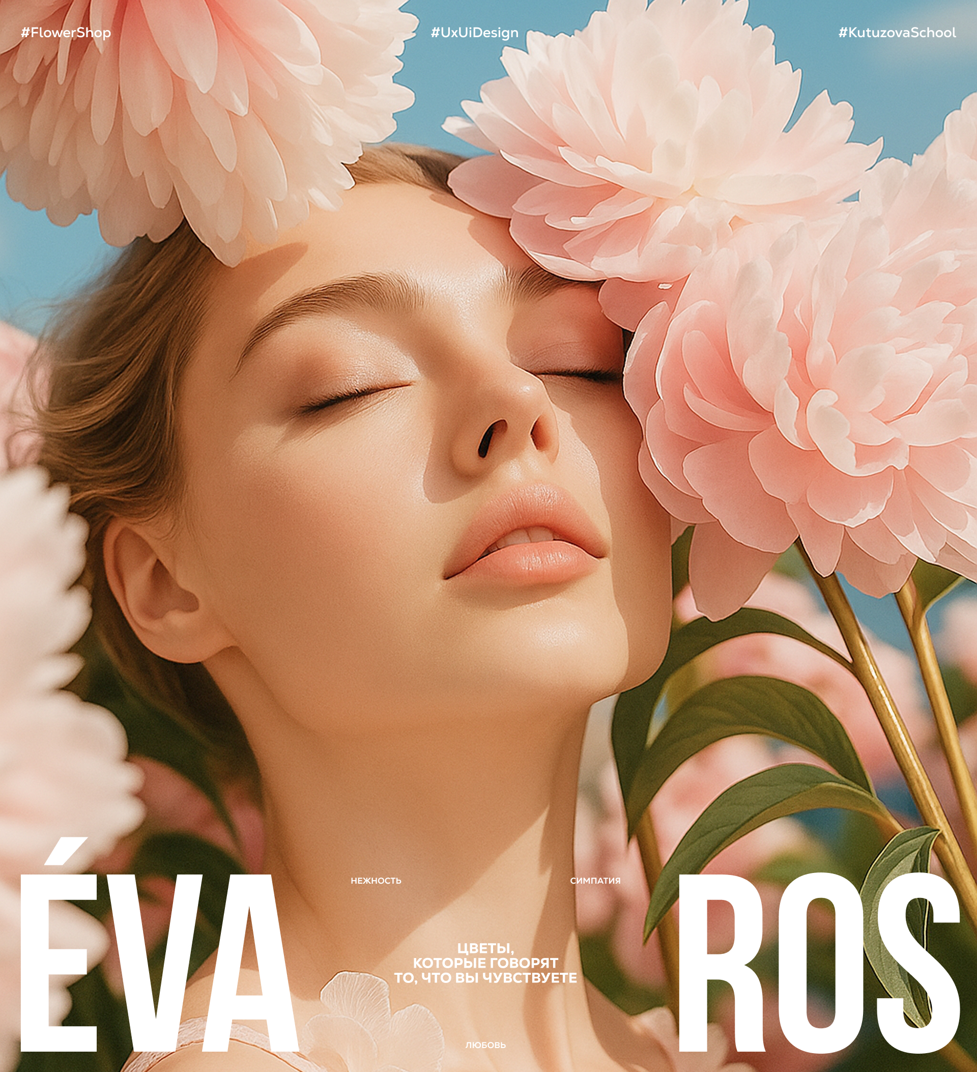 Éva Ros flower shop — Изображение №1 — Интерфейсы на Dprofile