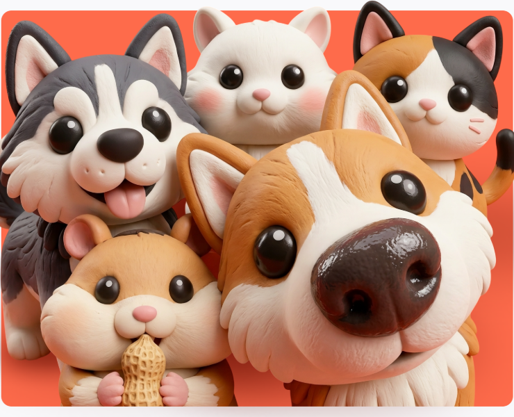 Pet Friendly Day - Pet-Tech Landing Page & Branding — Интерфейсы, Брендинг на Dprofile