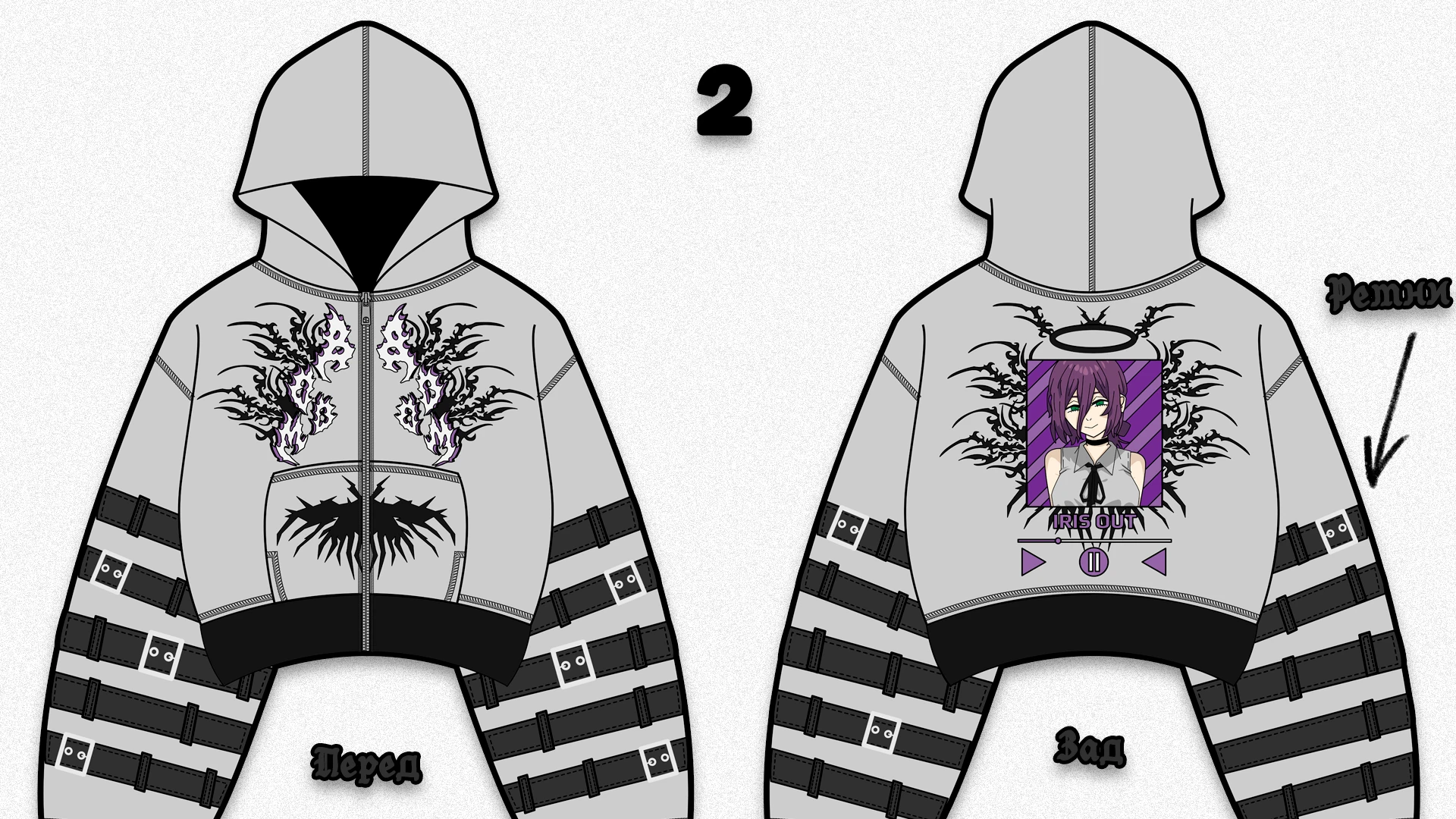 REZE\2026/MOTHMAN — Изображение №11 — Брендинг, Иллюстрация на Dprofile