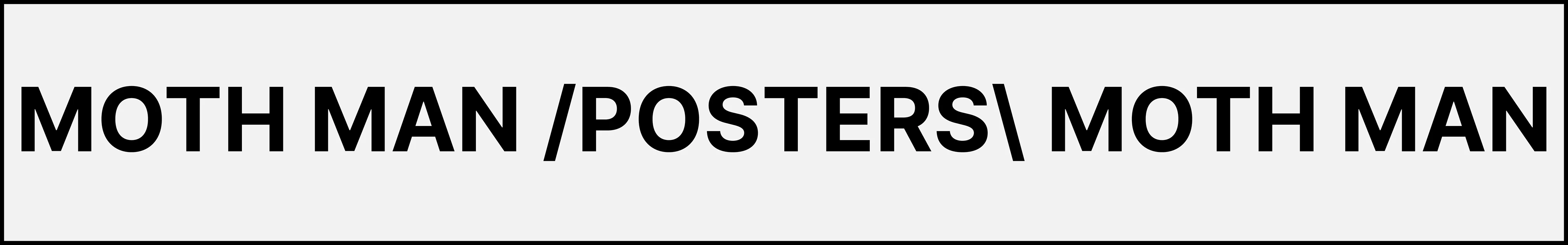 ПЛАКАТ/2025\MOTHMAN — Изображение №2 — Брендинг, Графика на Dprofile