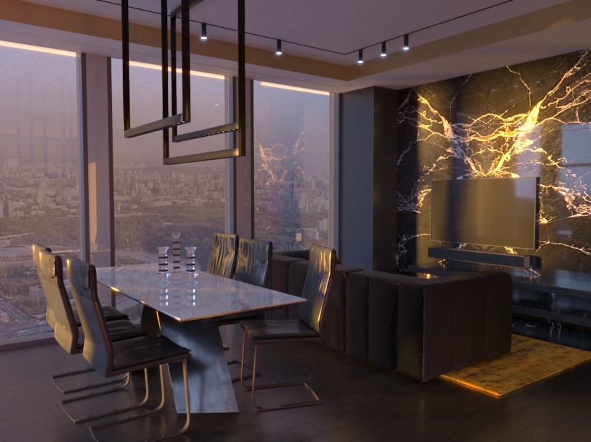 Учебный проект курса по 3d визуализации — Изображение №2 — 3D, Архитектура на Dprofile