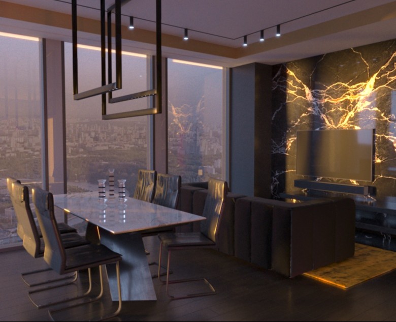 Учебный проект курса по 3d визуализации на Dprofile