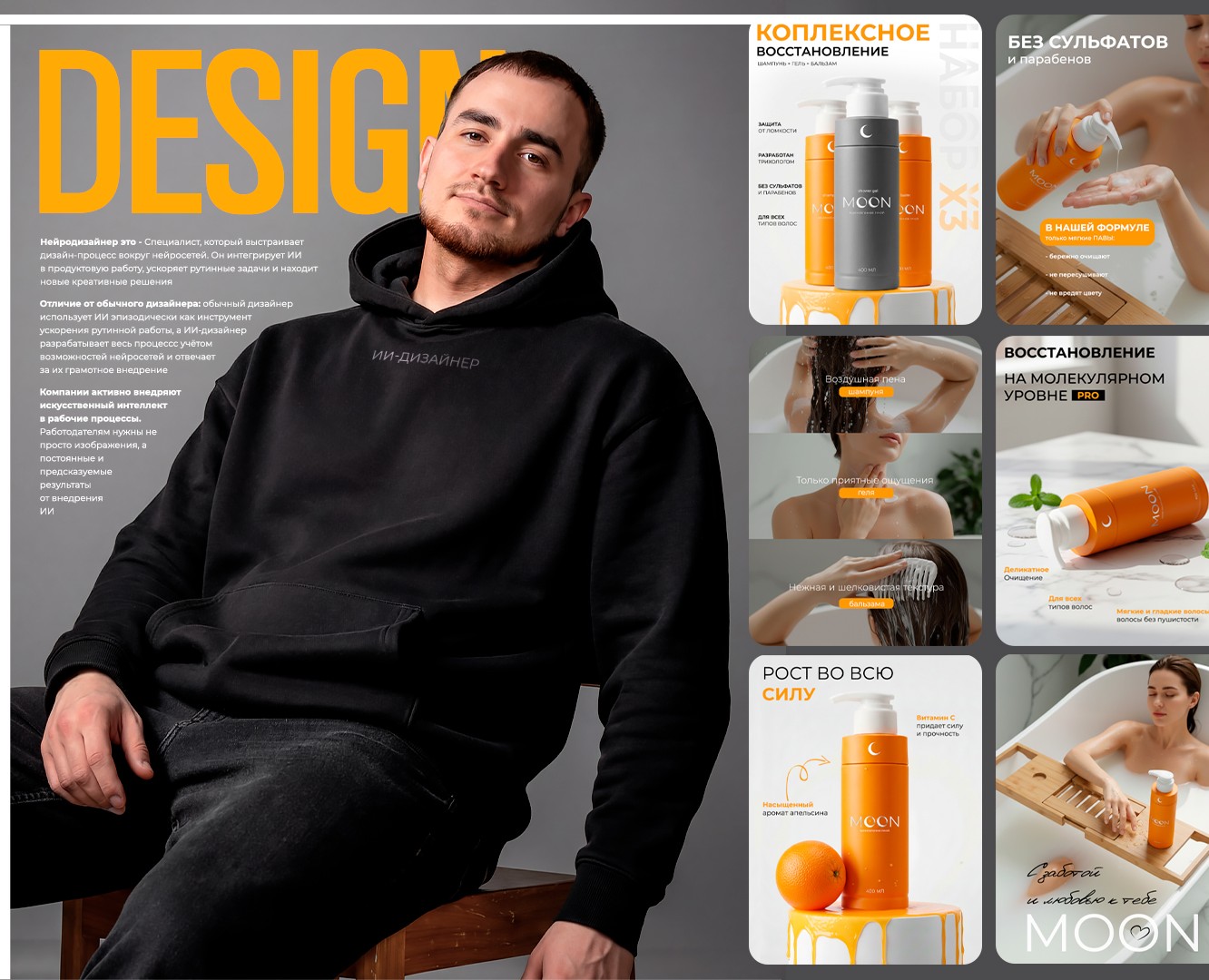 Инфографика для MONN I ИИ разработка — Графика на Dprofile