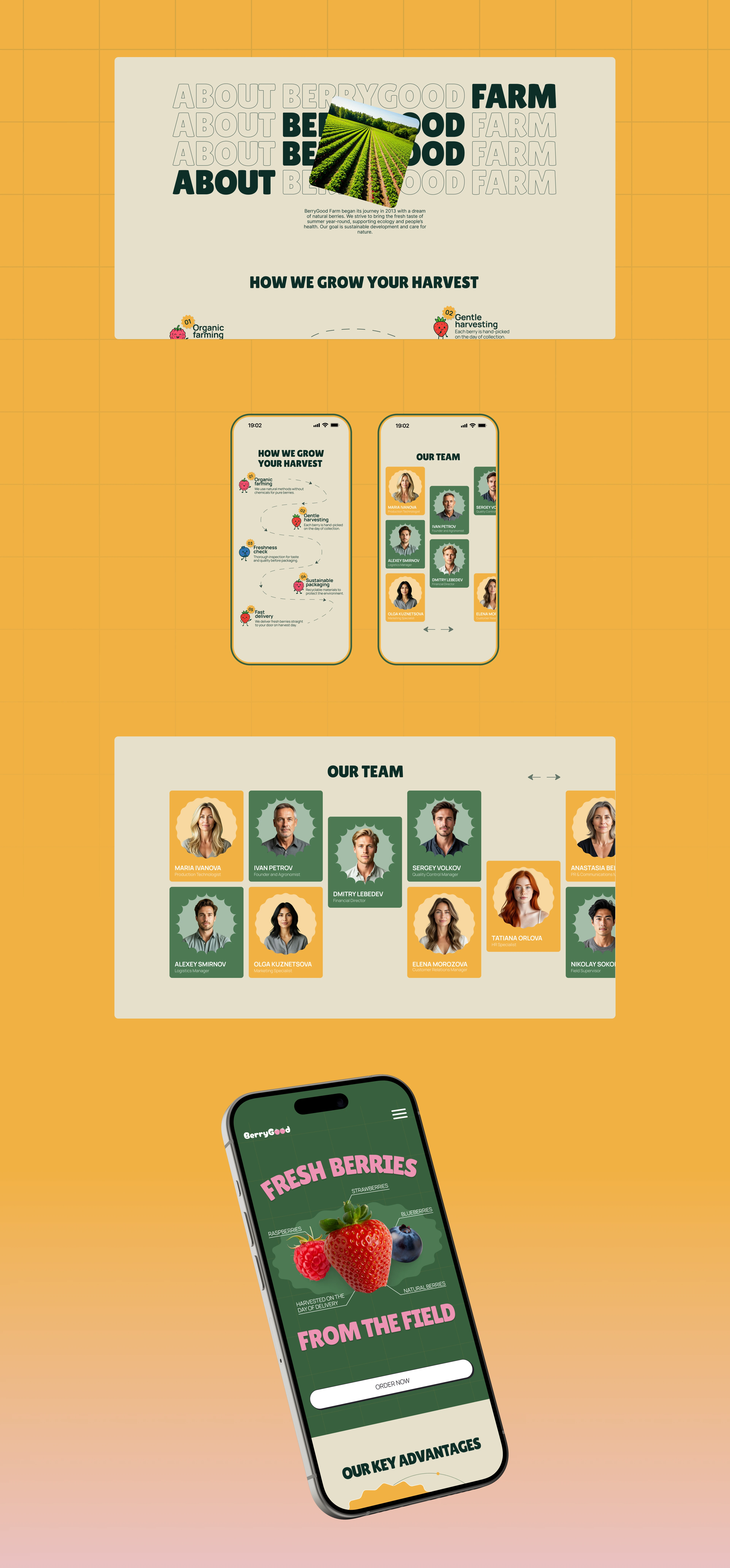BERRY GOOD | Corporate website — Изображение №11 — Интерфейсы, Брендинг на Dprofile