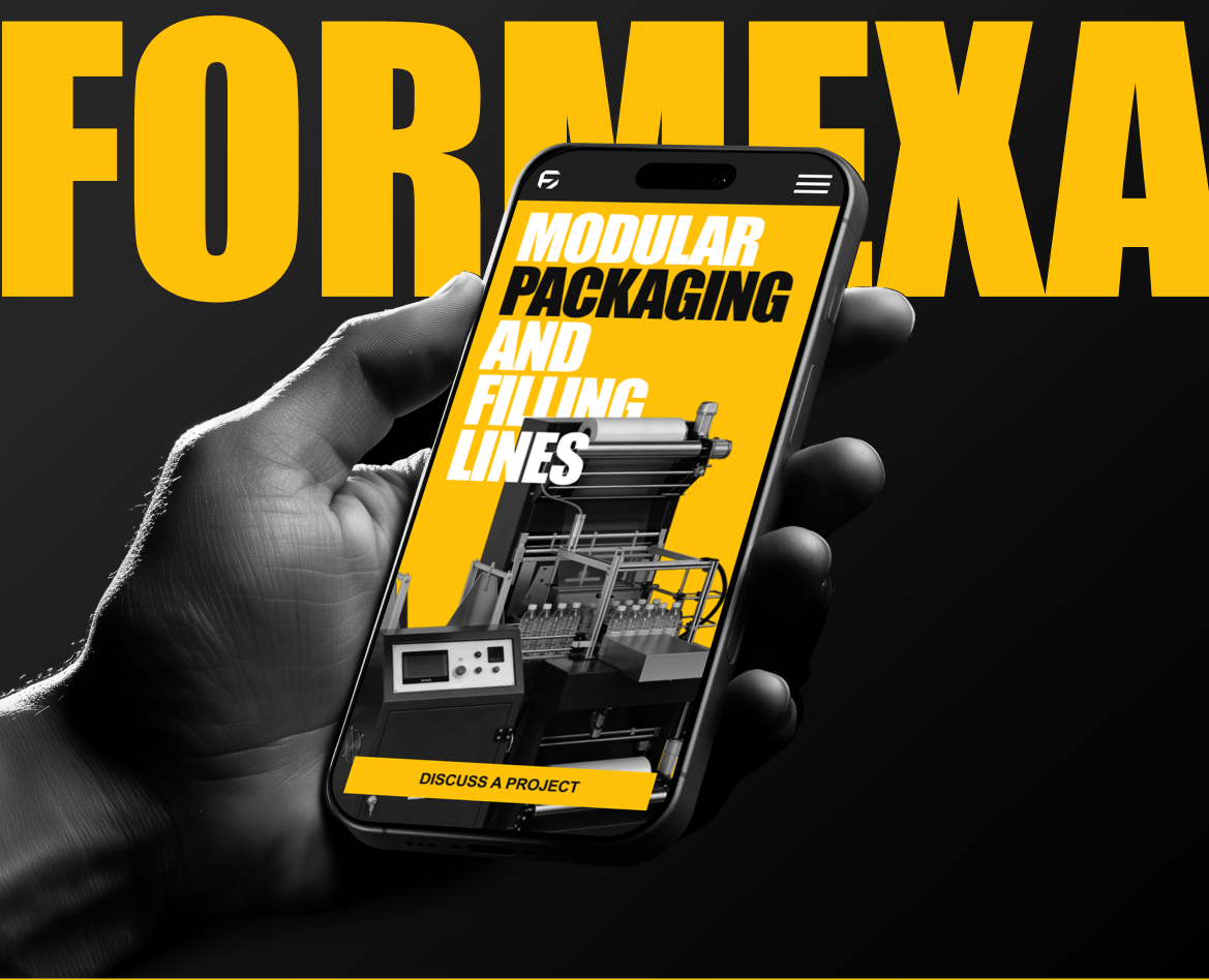 FORMEXA | Корпоративный сайт — Интерфейсы на Dprofile