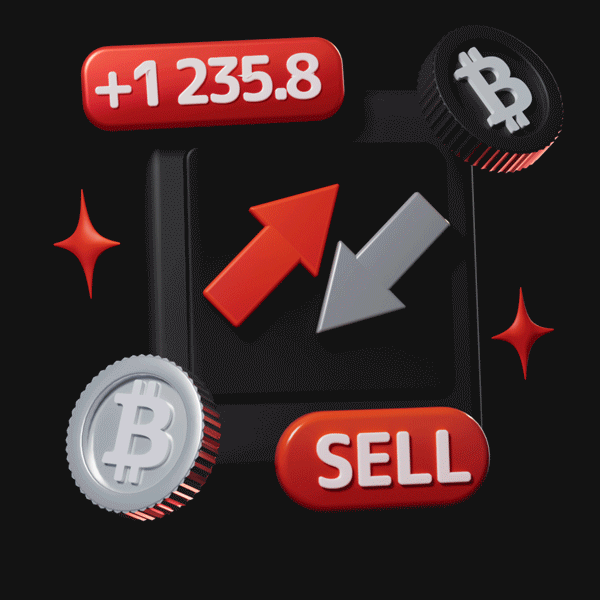 3Д анимированные иконки для крипто веб сайта и приложения |… — Изображение №4 — 3D, Анимация на Dprofile