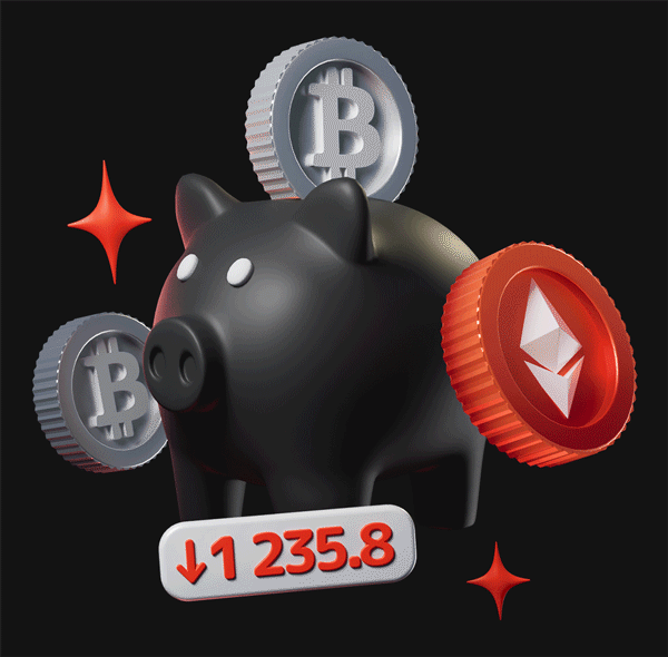 3Д анимированные иконки для крипто веб сайта и приложения |… — Изображение №3 — 3D, Анимация на Dprofile