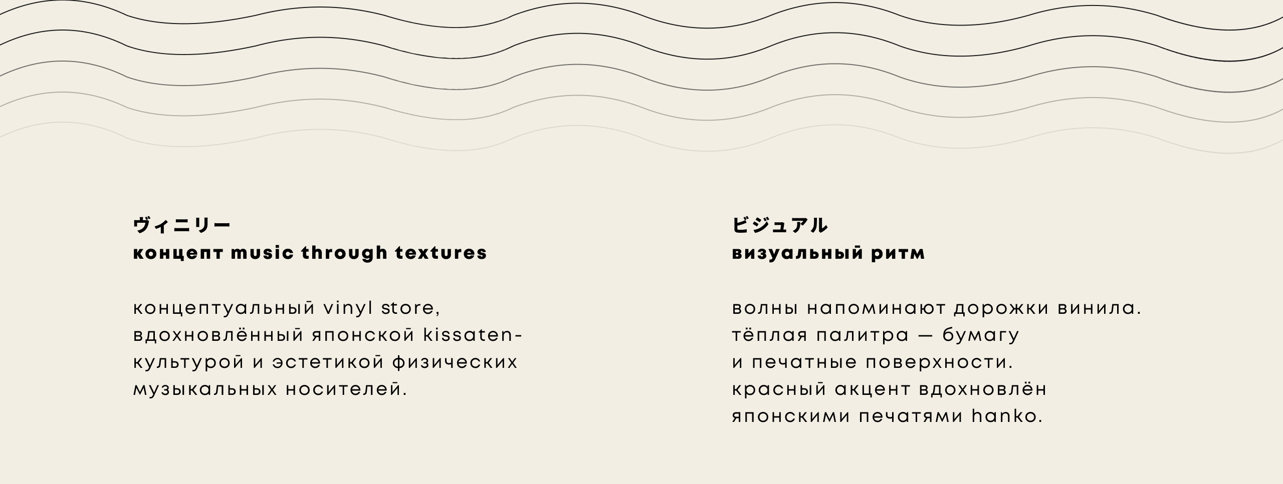 VINYLLY ビニール — digital kissaten — Изображение №3 — Интерфейсы на Dprofile
